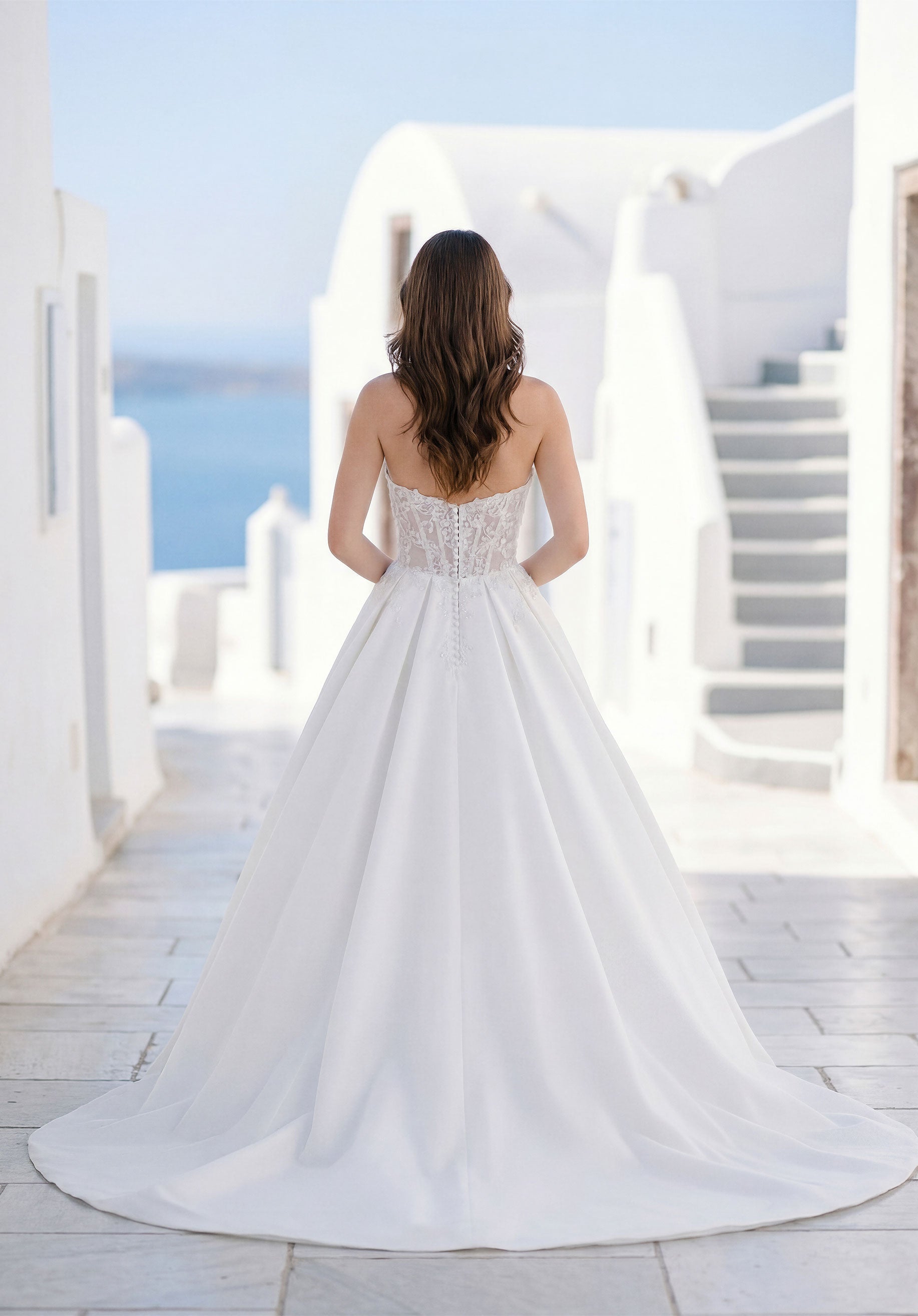 morilee-tahlene-brautkleid-satin-box-pleated-mit-abnehmbaren-rmeln image 4