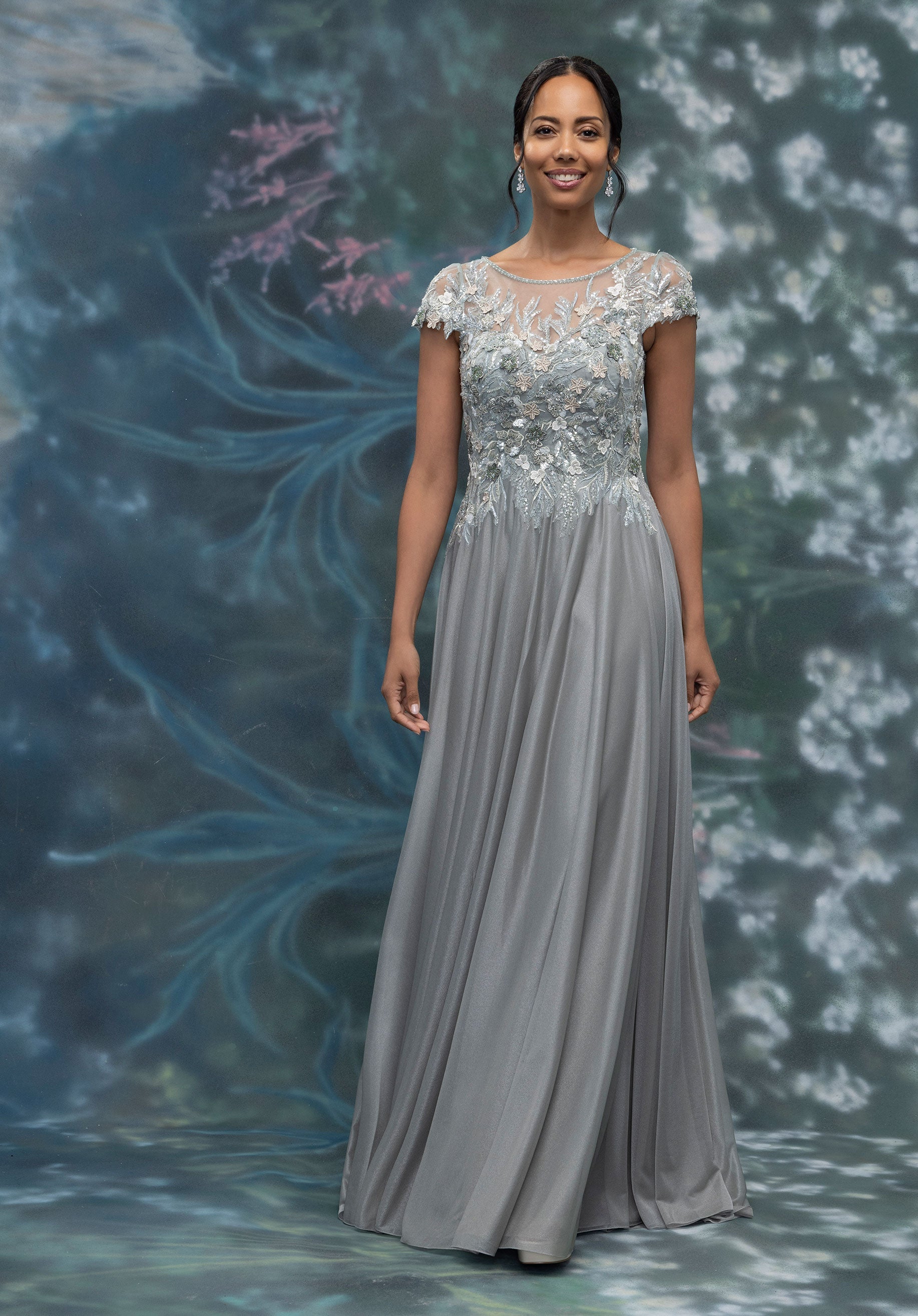 morilee-3d-floral-crystal-shimmer-chiffon-abendkleid-a-linie image 4