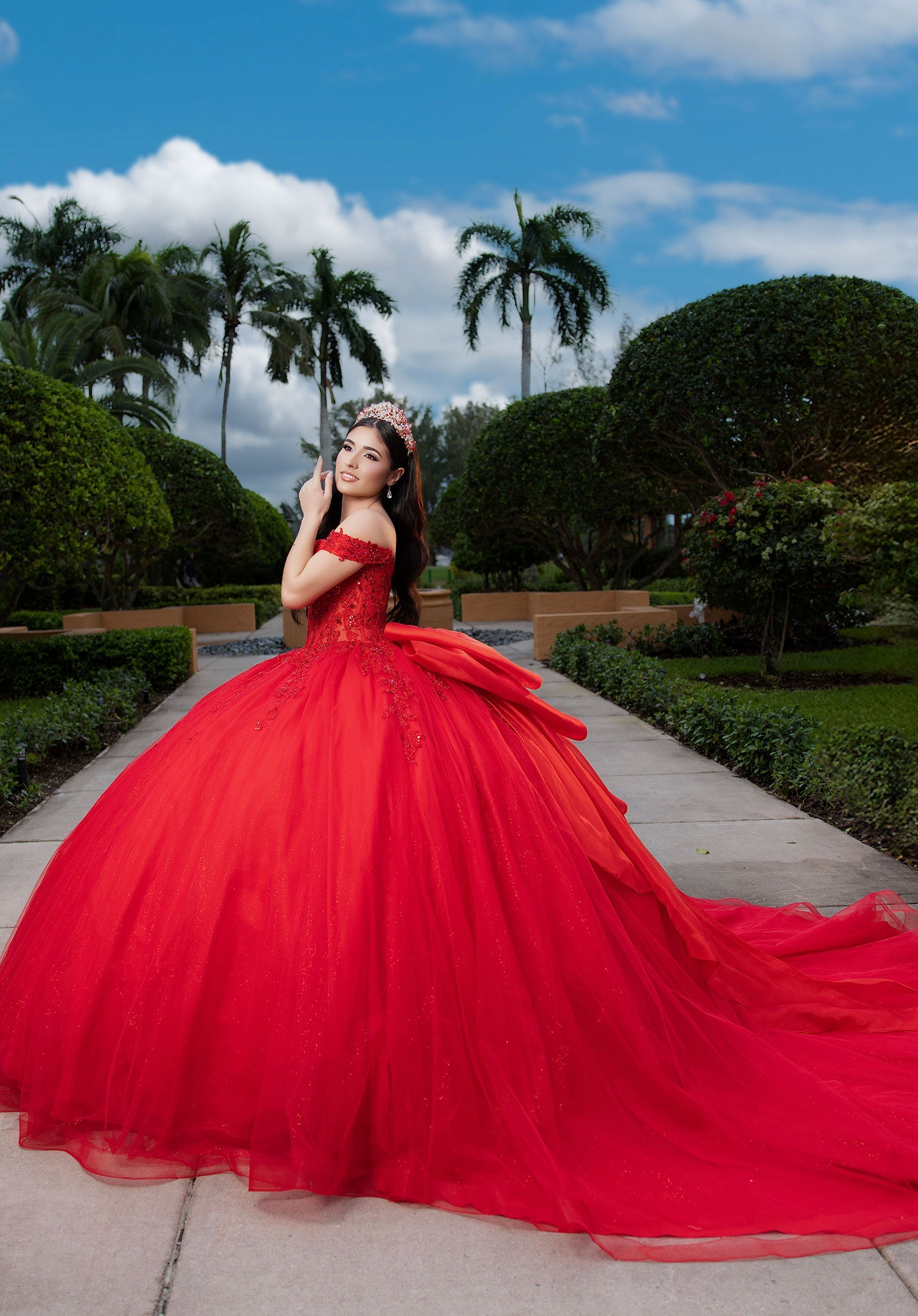 morilee-celia-quincea-era-kleid-glitzer-t-ll-corsage image 4