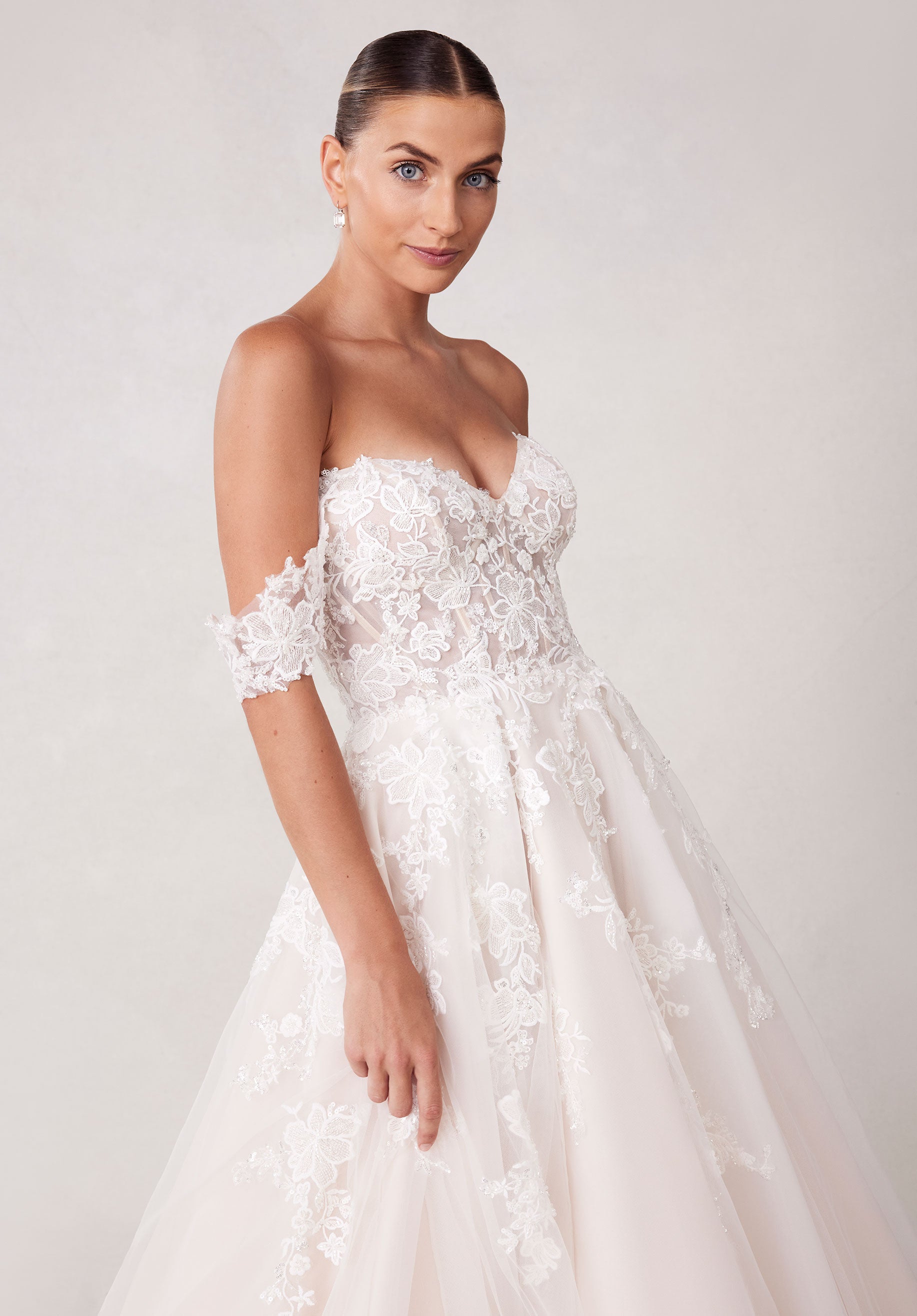 morilee-saoirse-brautkleid-ballkleid-mit-abnehmbaren-rmeln-wildflower-collection image 2