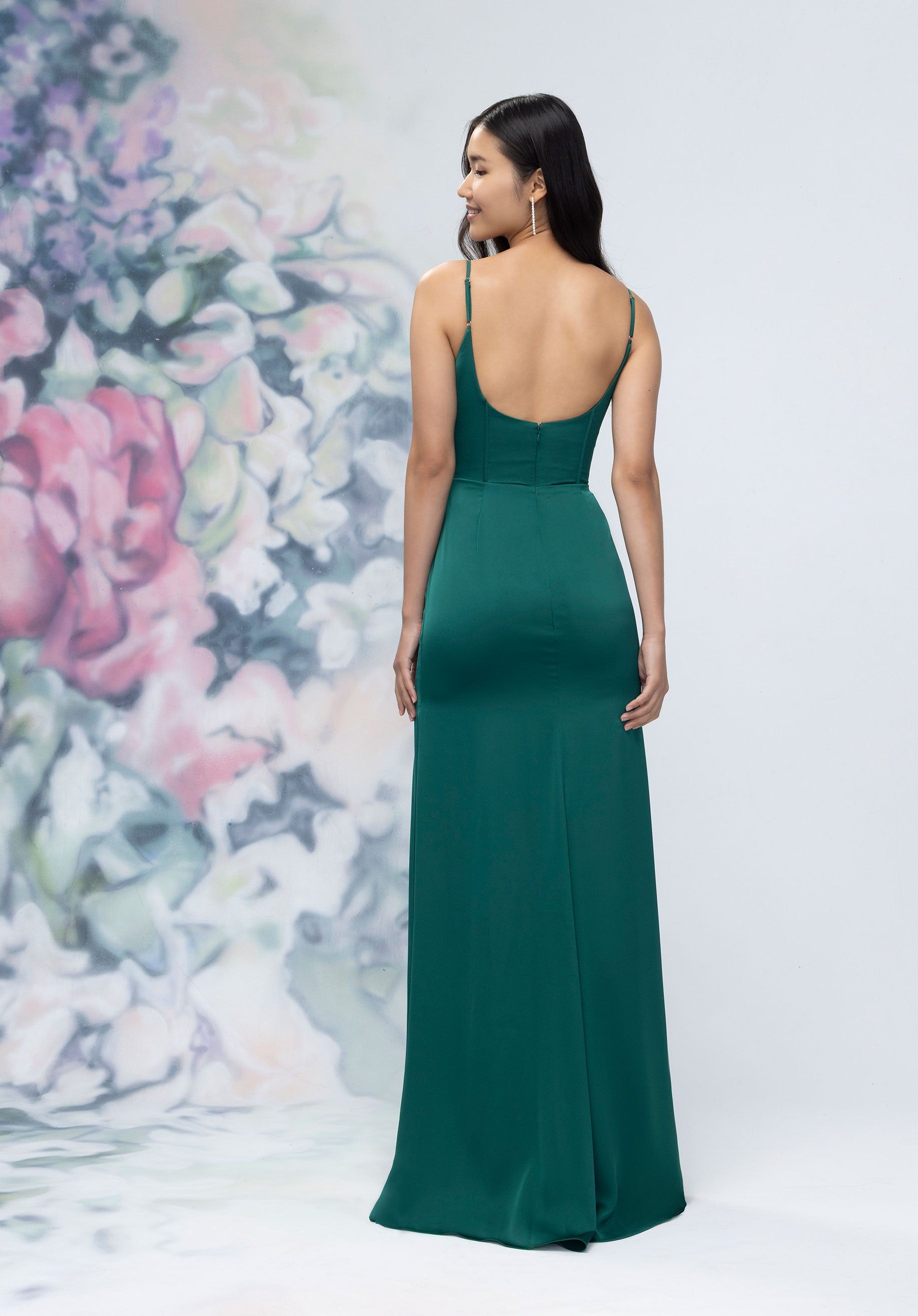 morilee-luxe-satin-brautjungfernkleid-basque-taille-mit-st-bchen image 4