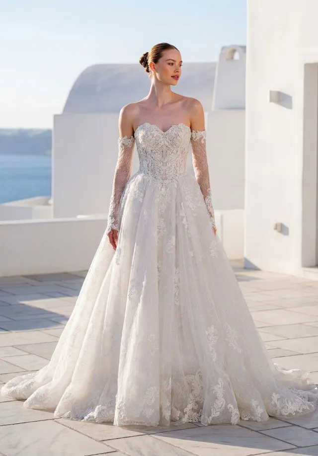 morilee-tera-brautkleid-tr-gerloser-sweetheart-ballrock image 1