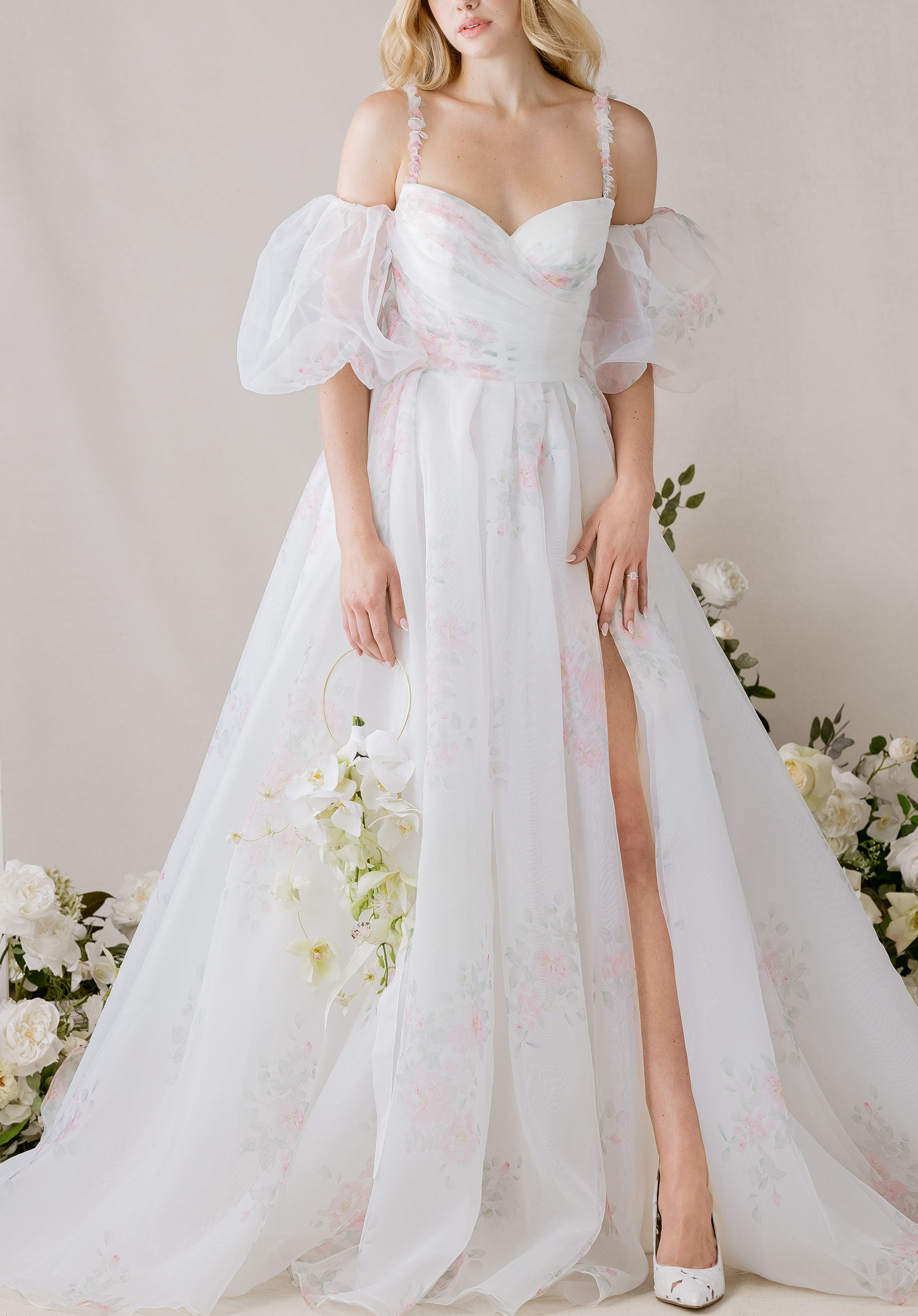 morilee-jet-brautkleid-a-linie-ballkleid-3d-blumen-organza image 3