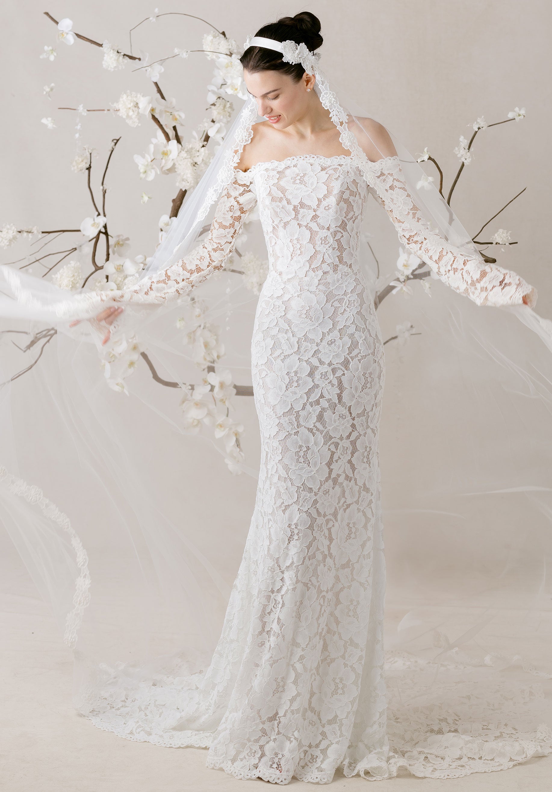 morilee-posy-brautkleid-mermaid-mit-langarm-und-peony-spitze image 6