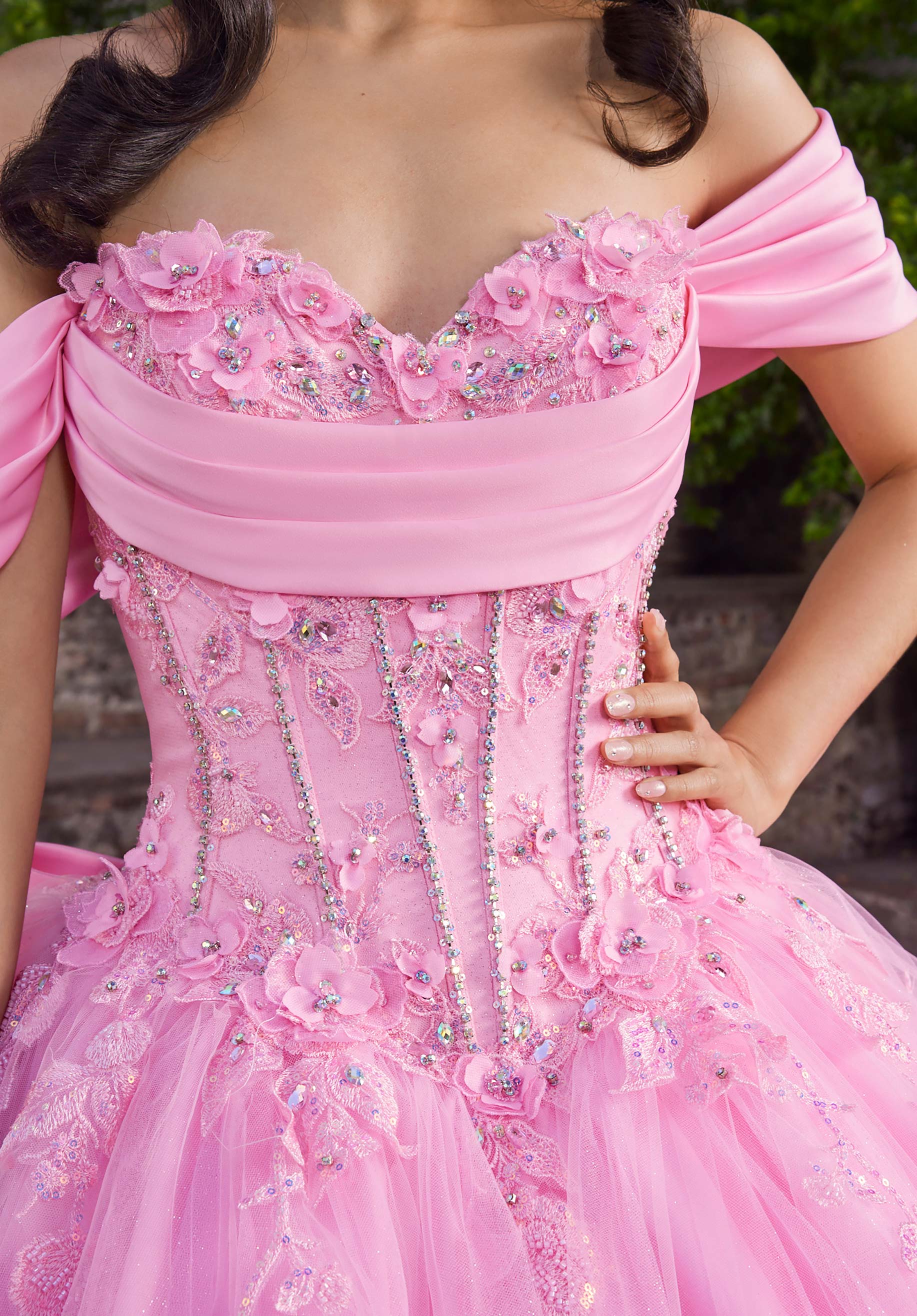 morilee-alicia-quincea-era-kleid-sweetheart-glitzer-t-ll-ballkleid image 2