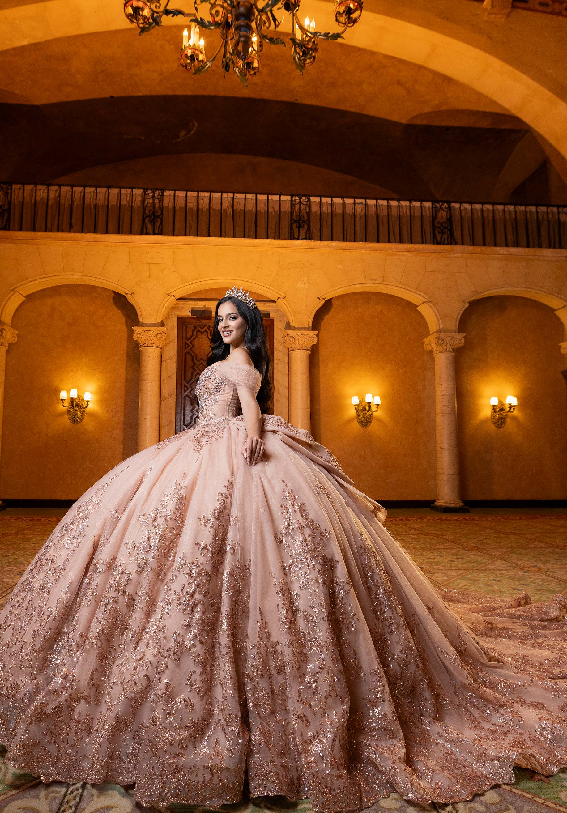 morilee-vizcaya-blossom-quincea-era-ballkleid-glitzer-t-ll image 8