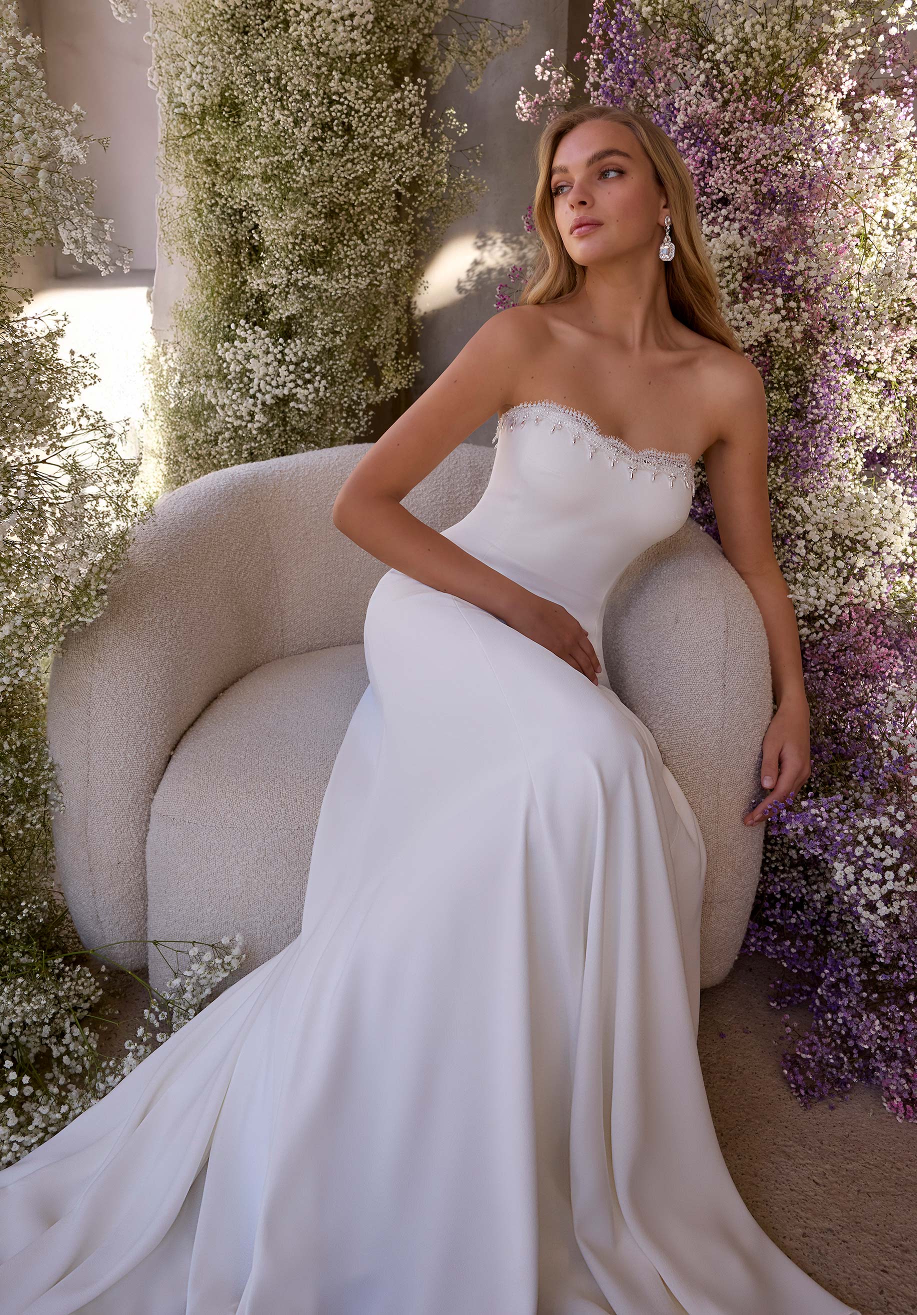 morilee-anthea-brautkleid-fit-to-flare-crepe-mit-perlen-und-puff-rmel image 2
