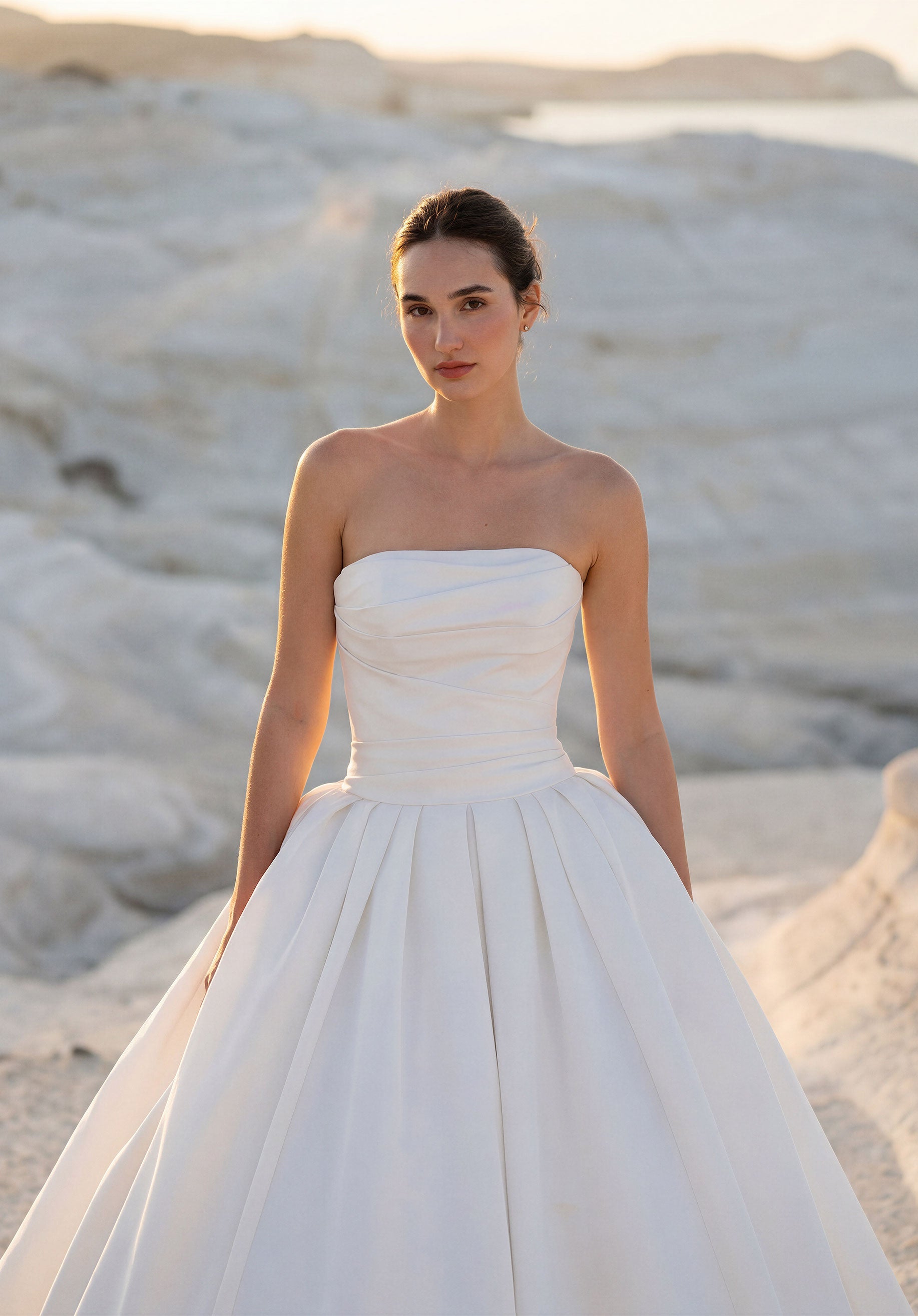 morilee-tesora-brautkleid-tr-gerloses-faille-ballkleid-mit-dropped-waist image 2
