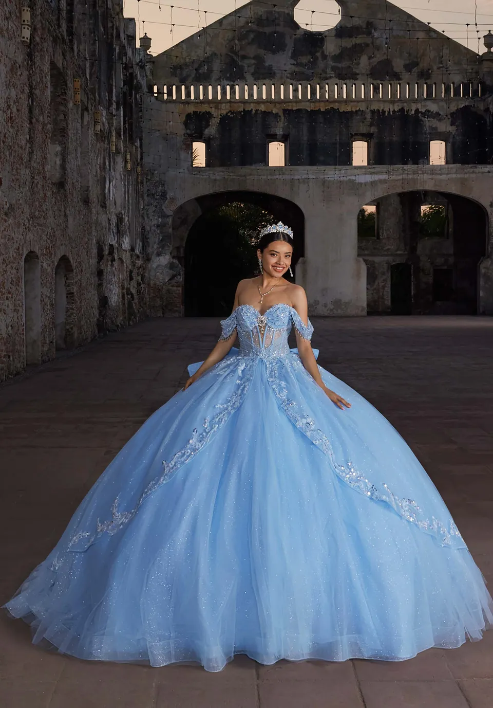 morilee-vizcaya-ava-quincea-era-kleid-mit-korsett image 1