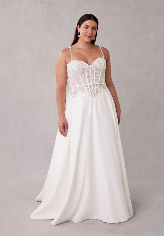 morilee-sunset-brautkleid-a-linie-satin-korsett image 1