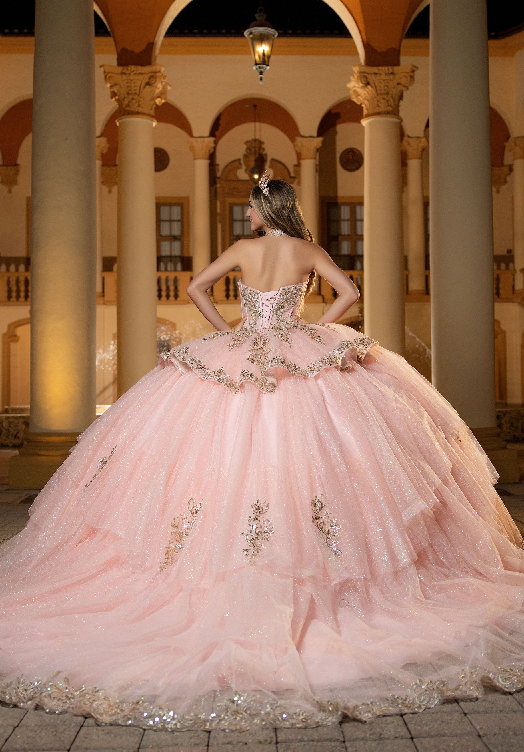 morilee-candice-quincea-era-kleid-corsagen-ballkleid-mit-t-ll-und-puff-rmeln image 6