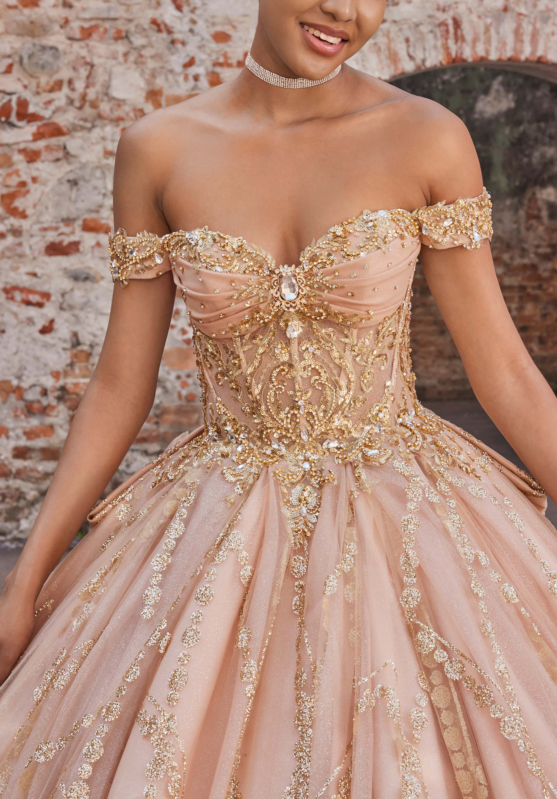 morilee-antonia-quincea-era-prinzessinnenkleid-mit-glitzer-t-ll image 6