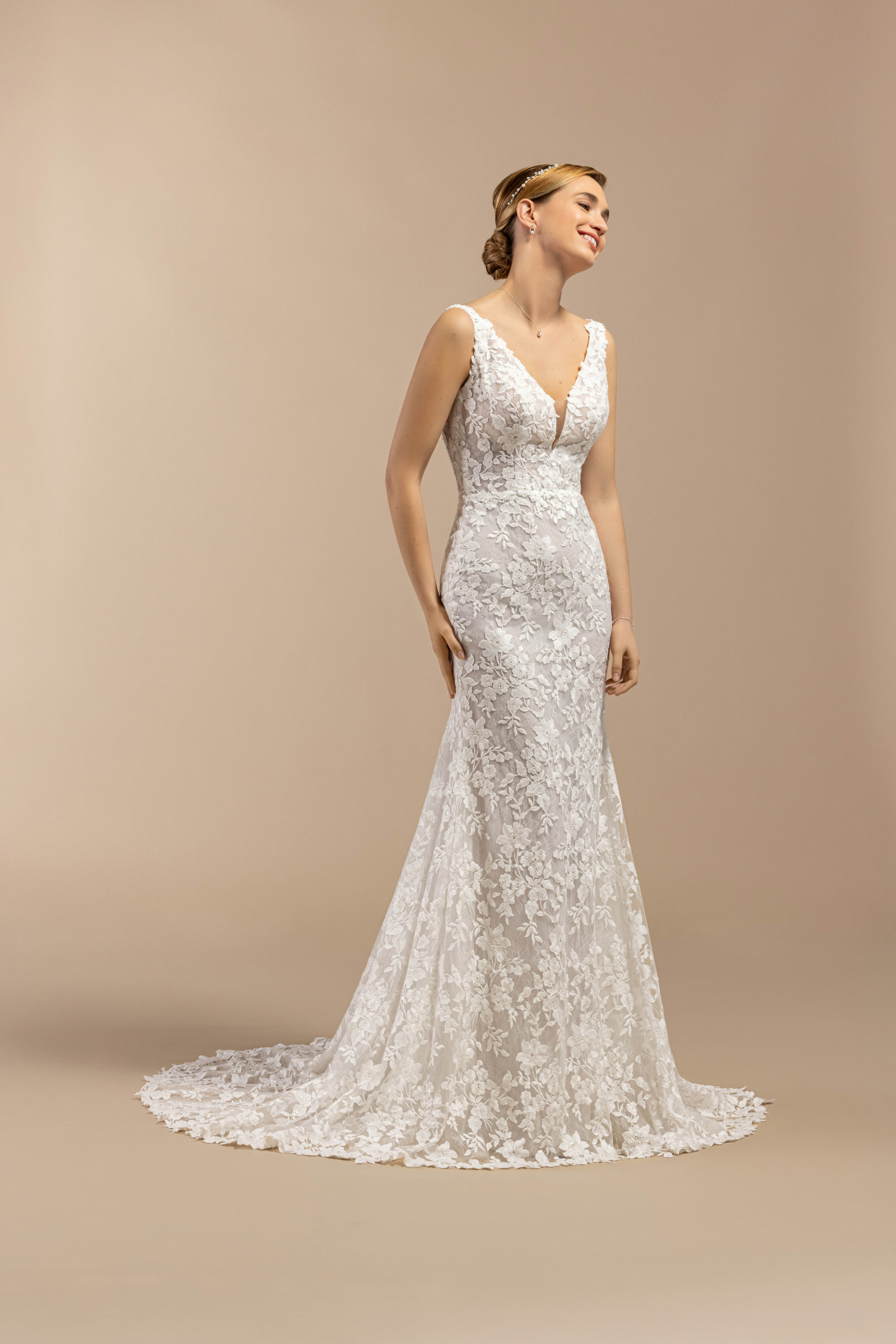 eglantine-bombay-brautkleid-ivoire-wei-gr-34-74 image 1