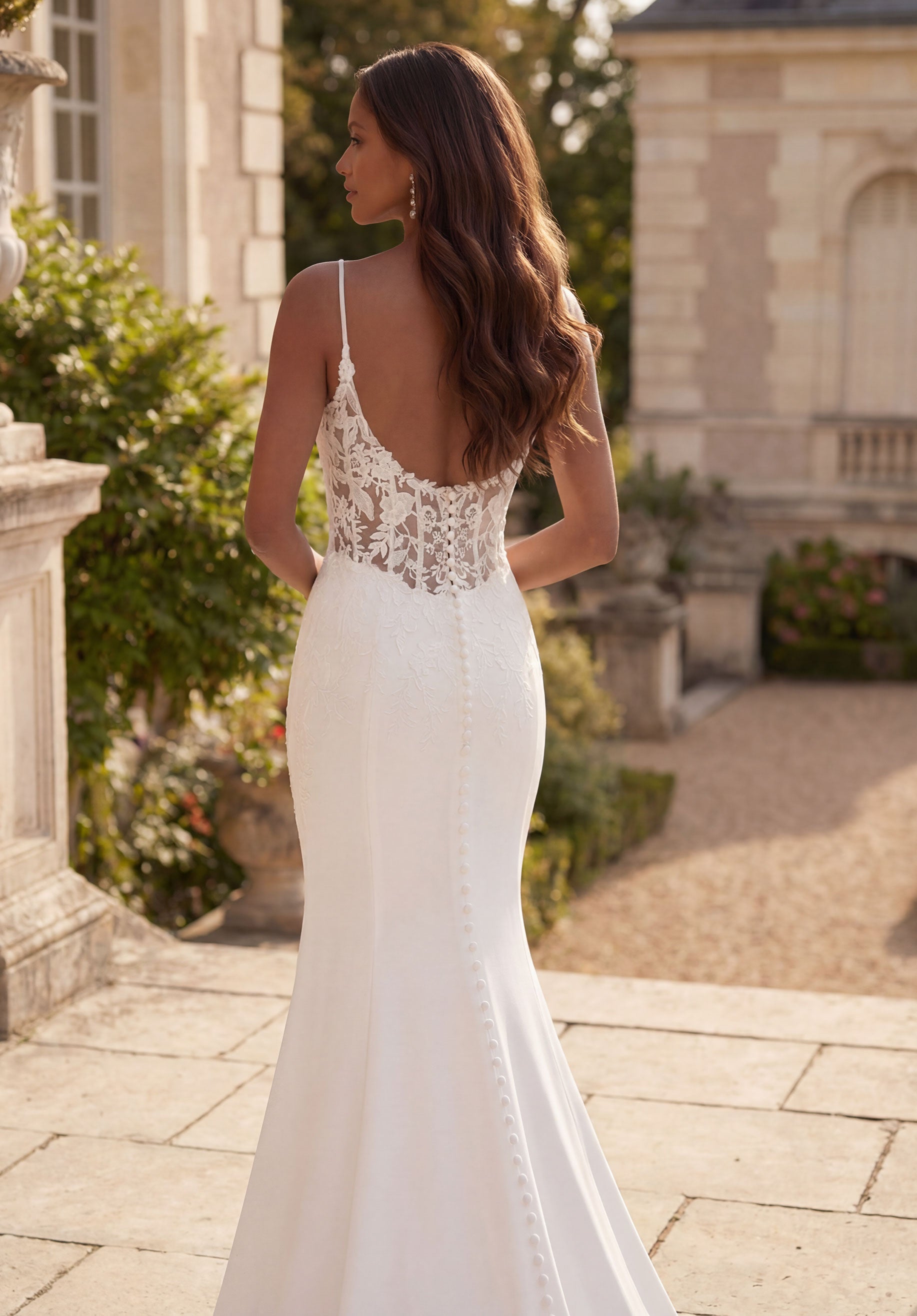 morilee-amaris-brautkleid-stretch-crepe-mit-spitze-ivory-honey image 4