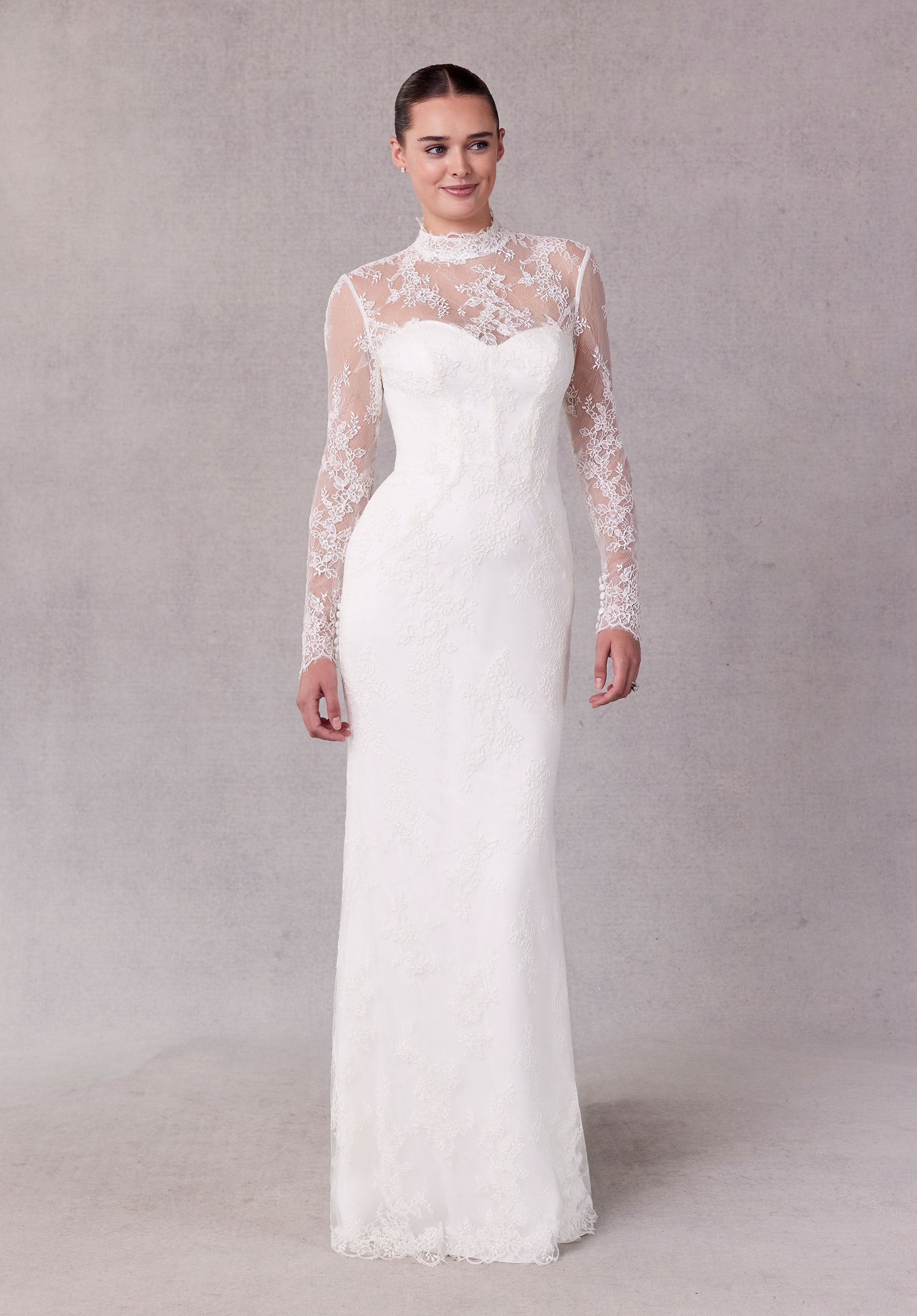 morilee-solara-brautkleid-2-in-1-satin-sheath-mit-spitzen-berkleid image 1