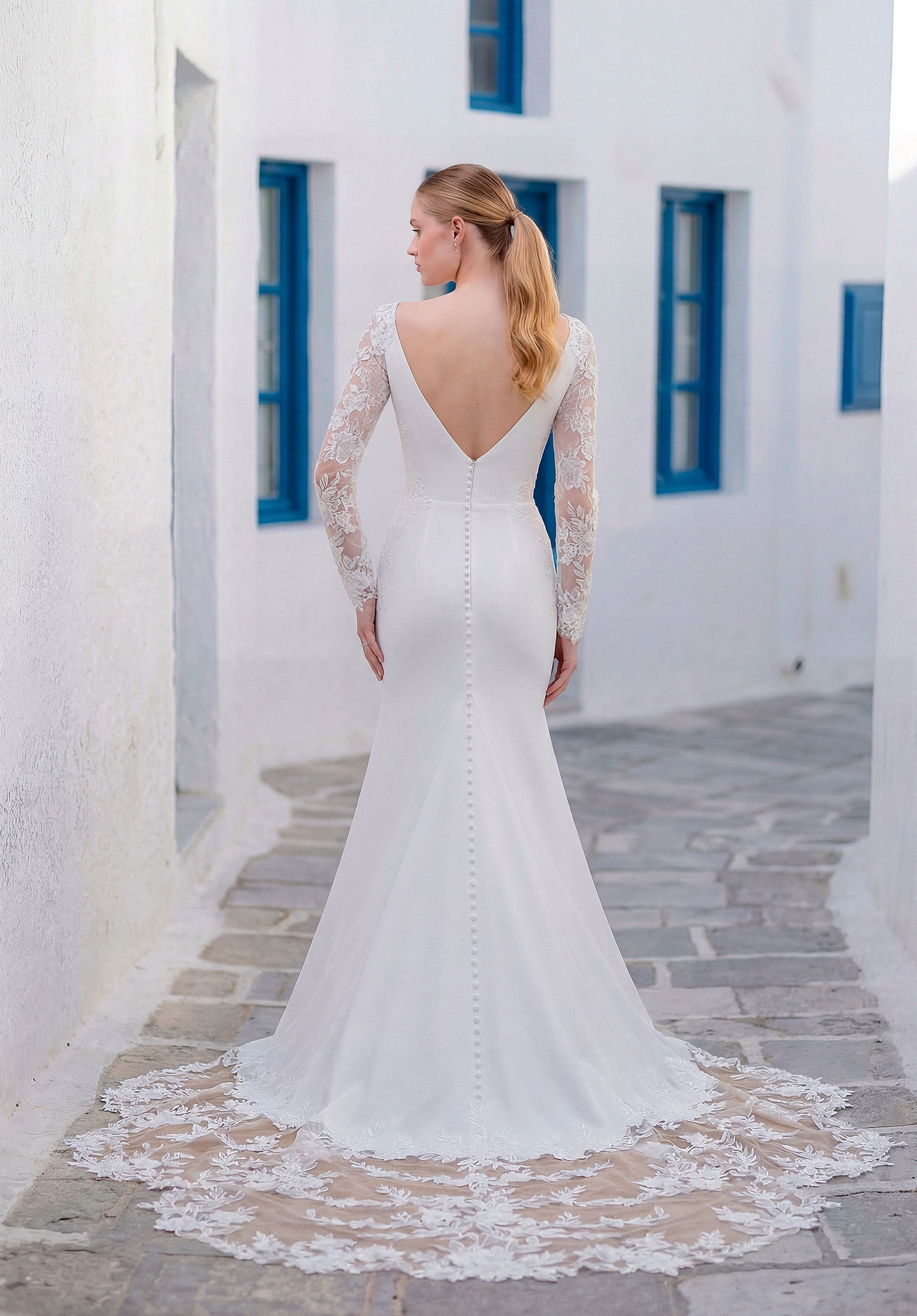 morilee-tiviane-brautkleid-langarm-spitze-crepe image 3