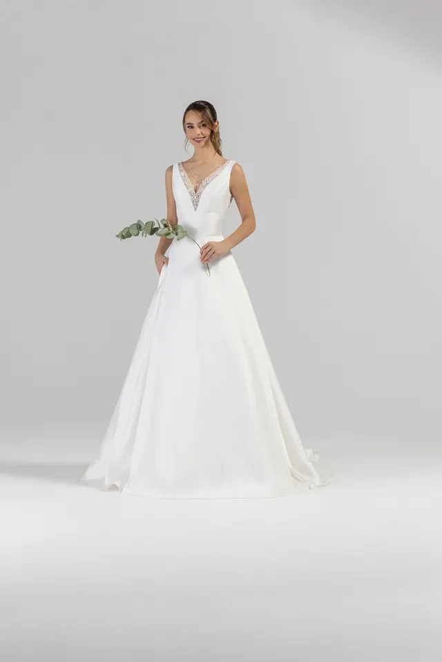 eglantine-libre-brautkleid-ivoire-gr-34-70 image 1