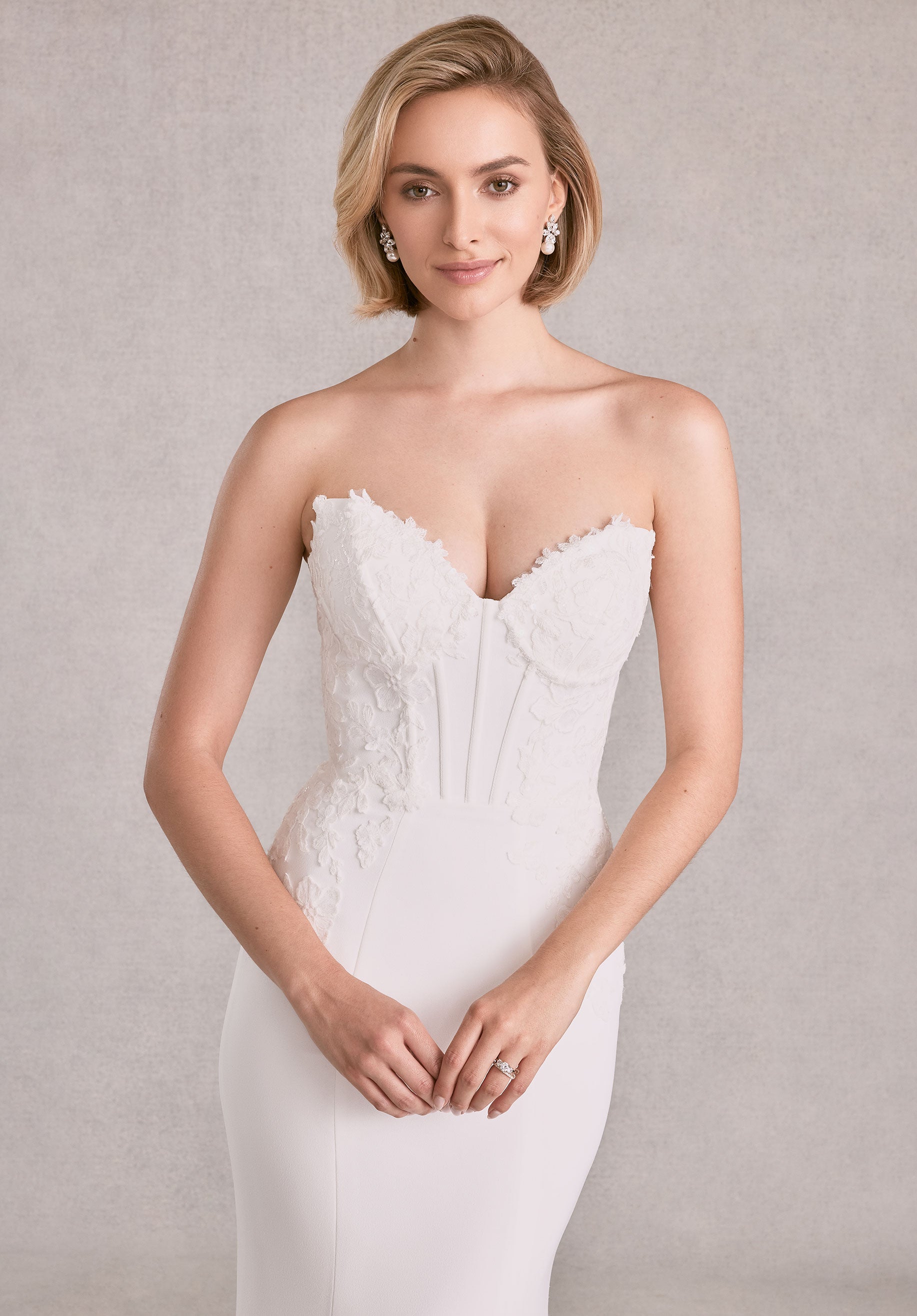 morilee-syrann-brautkleid-crepe-fit-flare-korsett-wildflower image 4