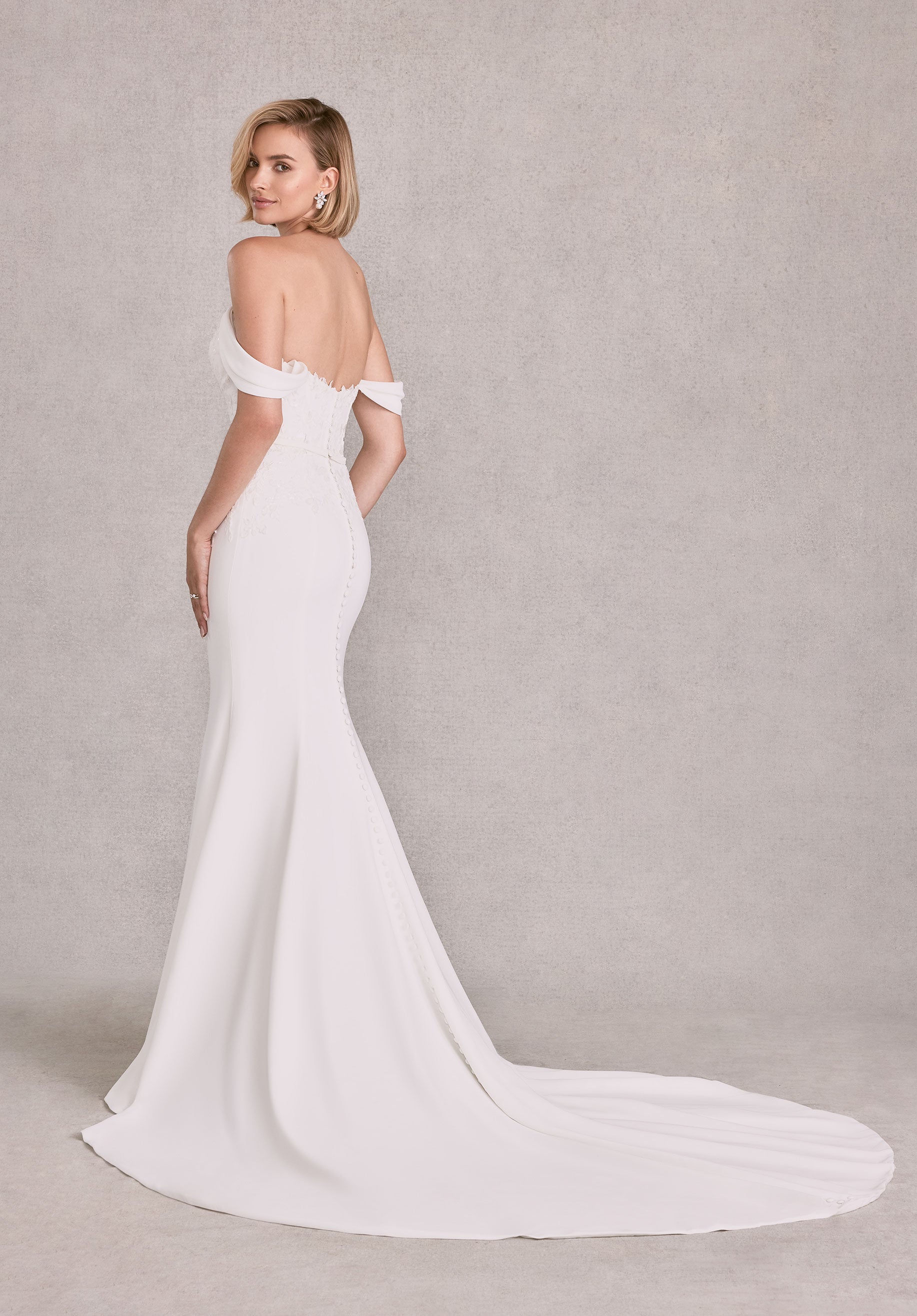 morilee-syrann-brautkleid-crepe-fit-flare-korsett-wildflower image 6