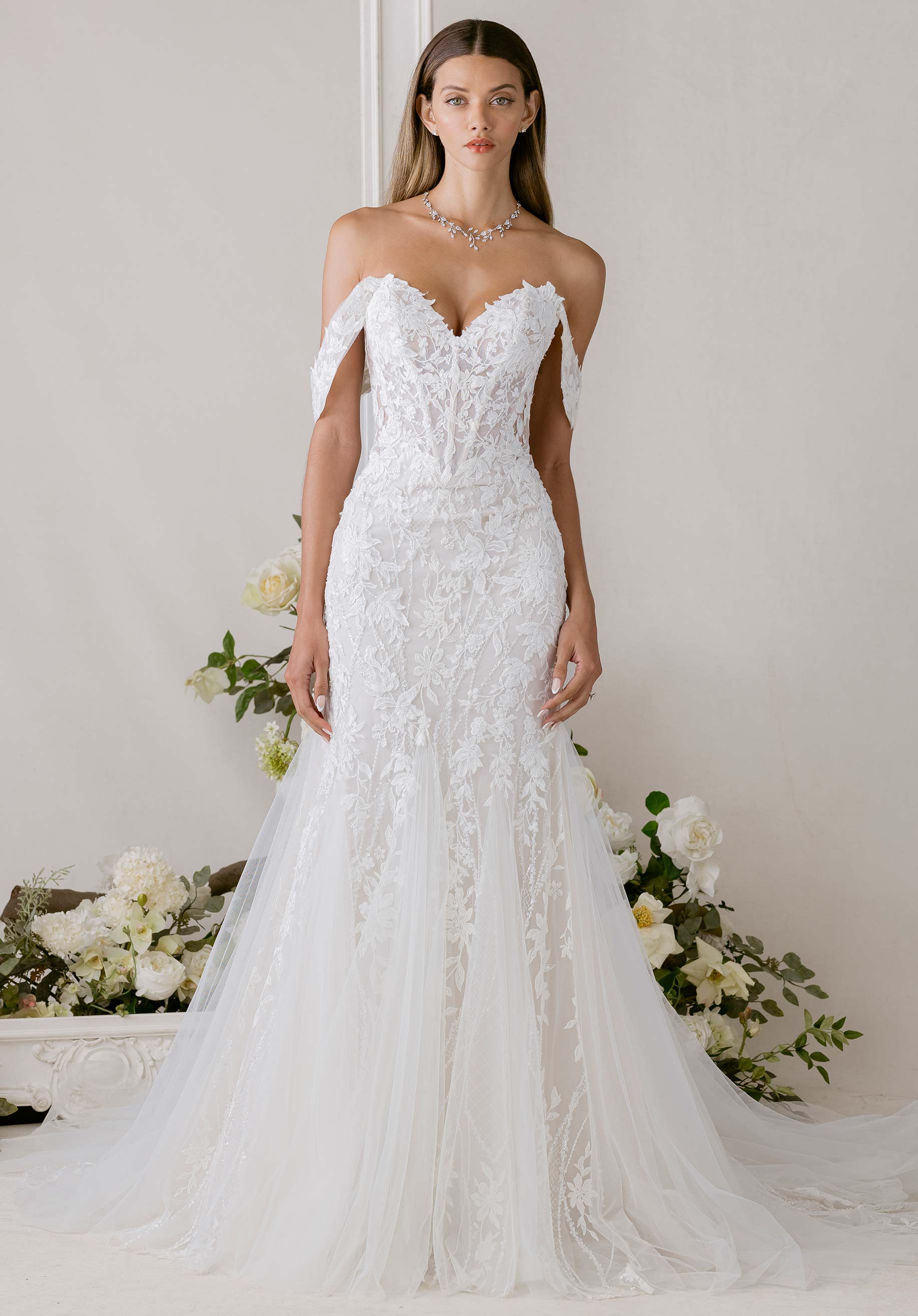 morilee-lysander-brautkleid-meerjungfrau-mit-abnehmbaren-rmeln image 1