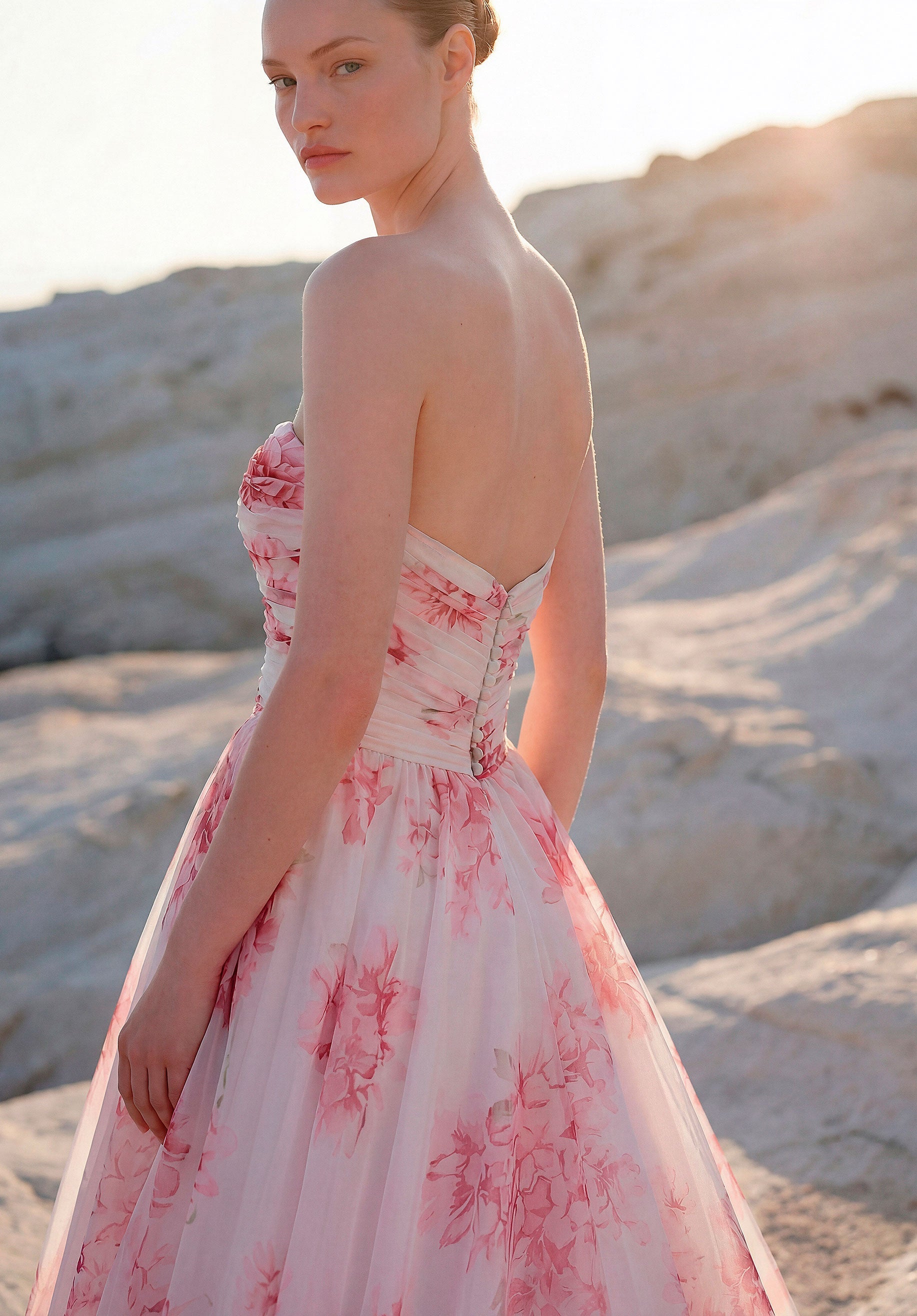 morilee-tate-brautkleid-a-linie-aus-organza-mit-drapiertem-surplice-oberteil image 5