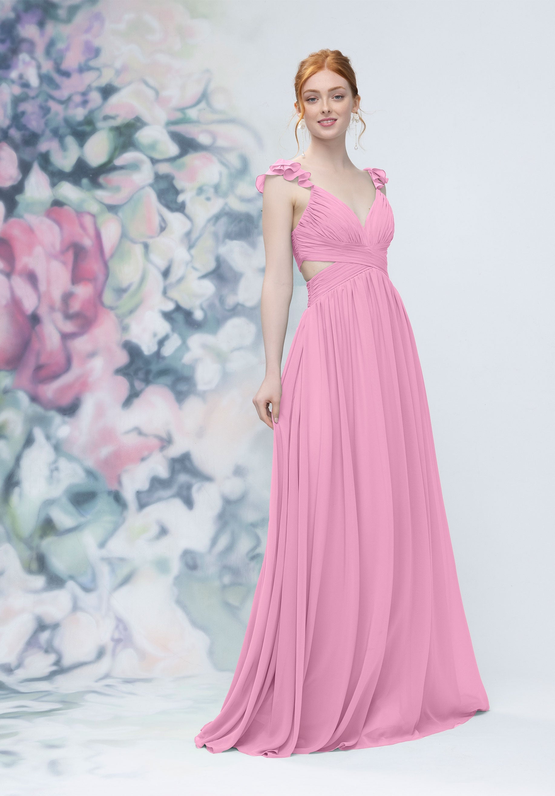 morilee-brautjungfernkleid-chiffon-a-linie-mit-criss-cross-cut-outs image 8