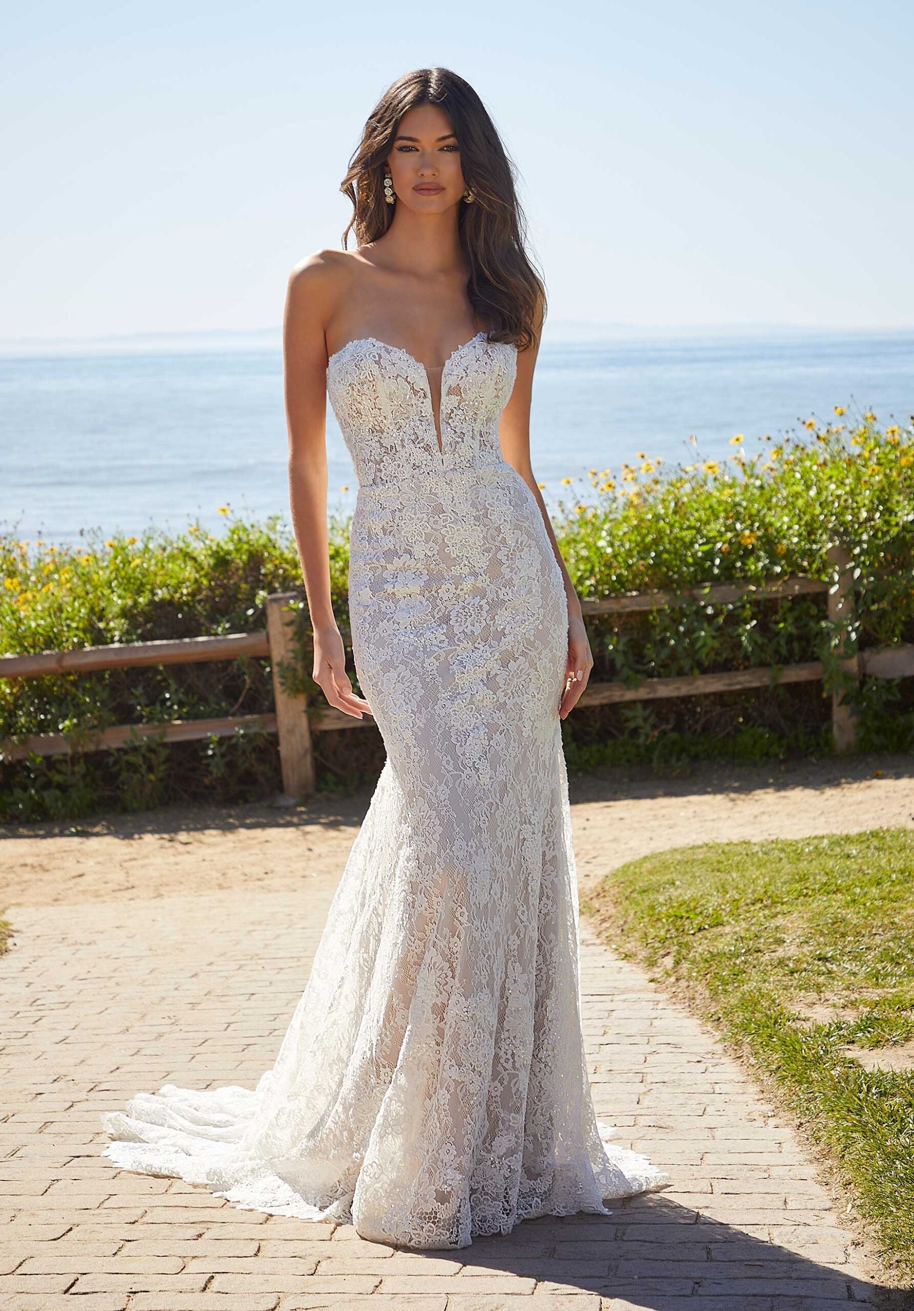 morilee-luciana-brautkleid-fit-flare-aus-alencon-spitze image 3