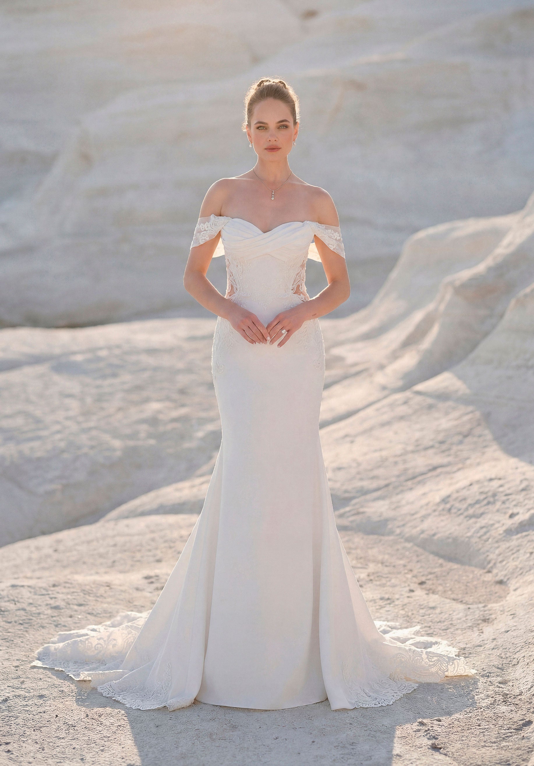 morilee-taryn-brautkleid-meerjungfrau-stretch-crepe-mit-spitze image 1