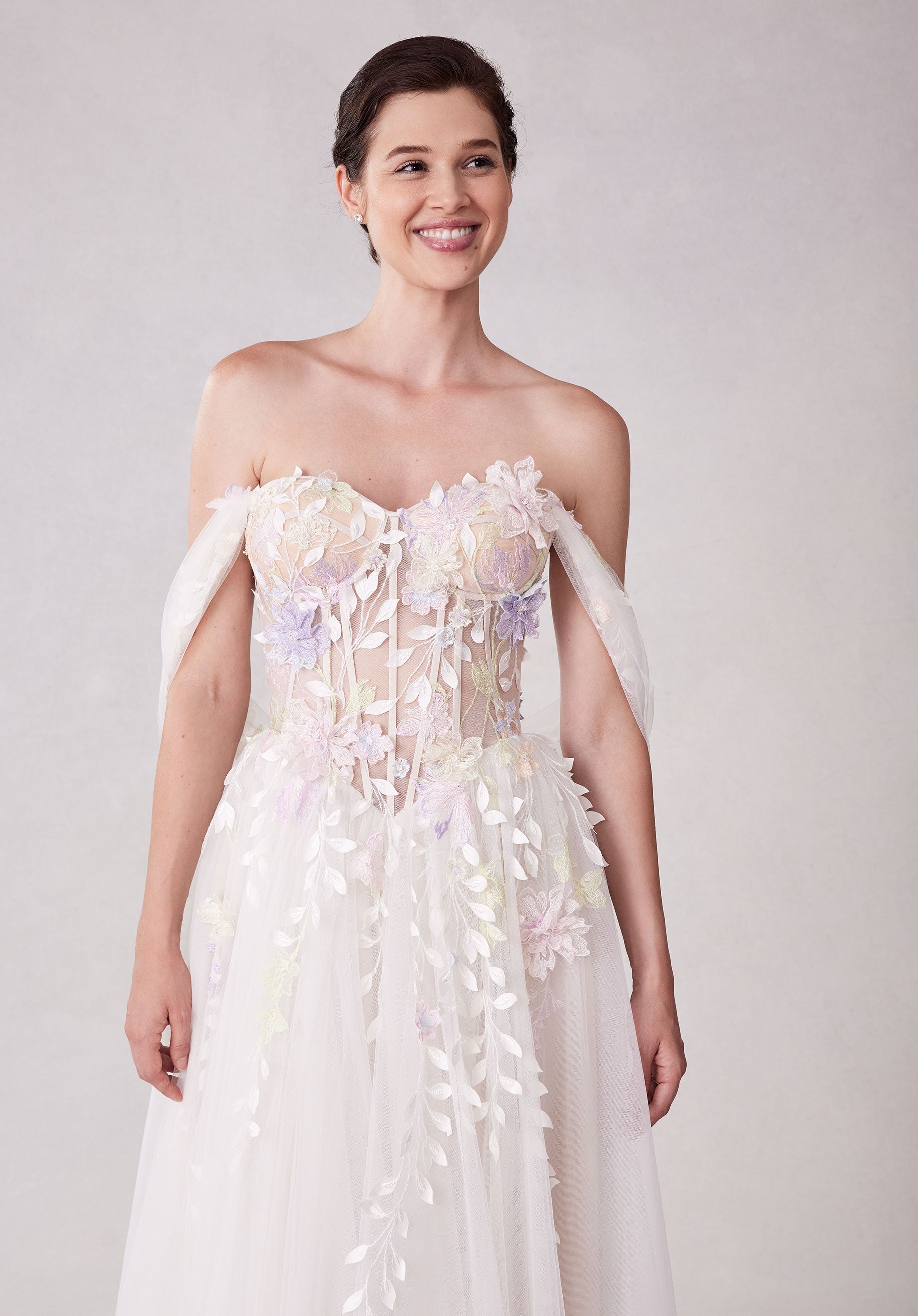 morilee-sonnet-a-linien-brautkleid-mit-3d-spitze image 2