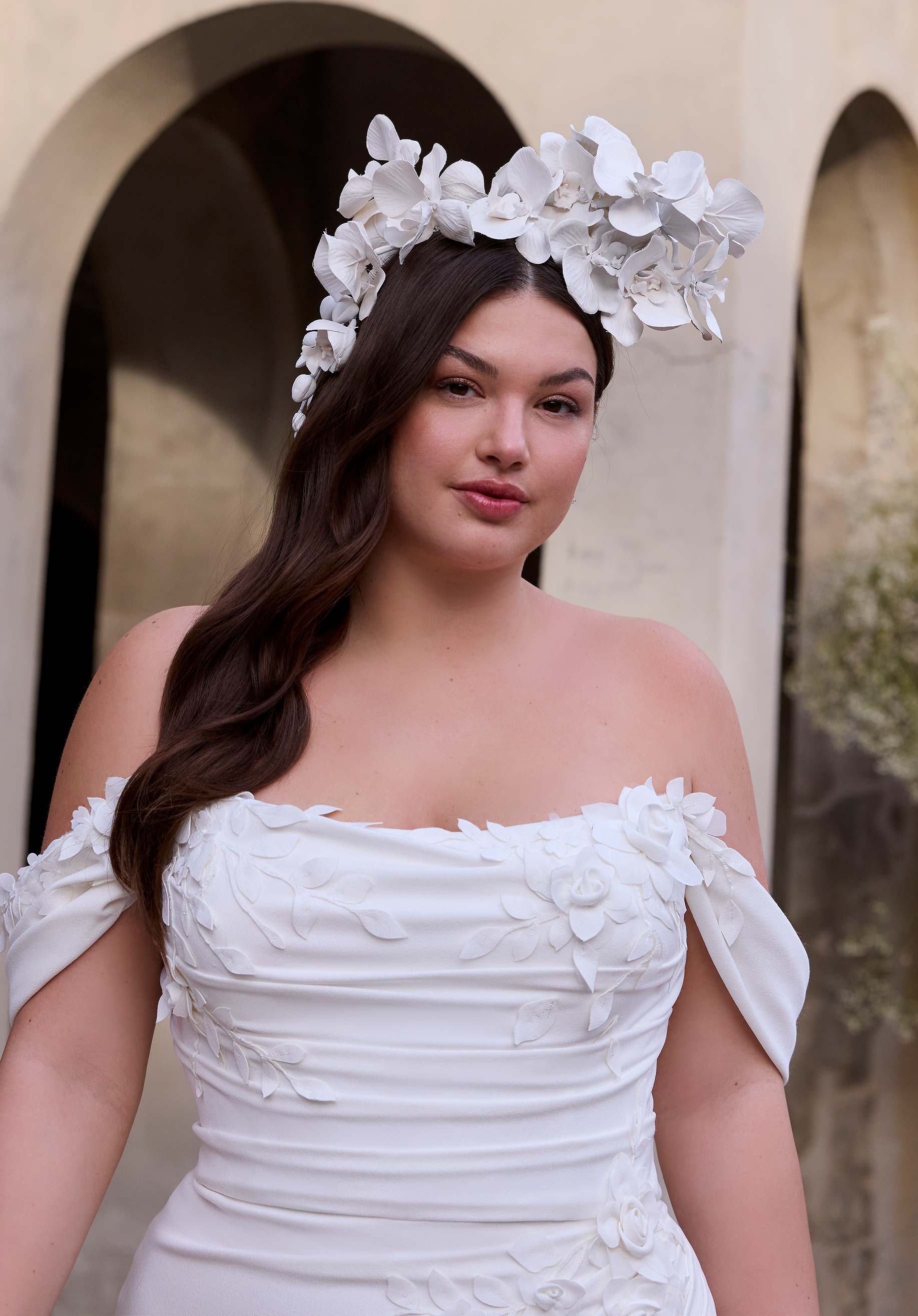 morilee-rea-style-2997-brautkleid-tr-gerlose-crepe-robe-mit-drapierung-und-schli image 3