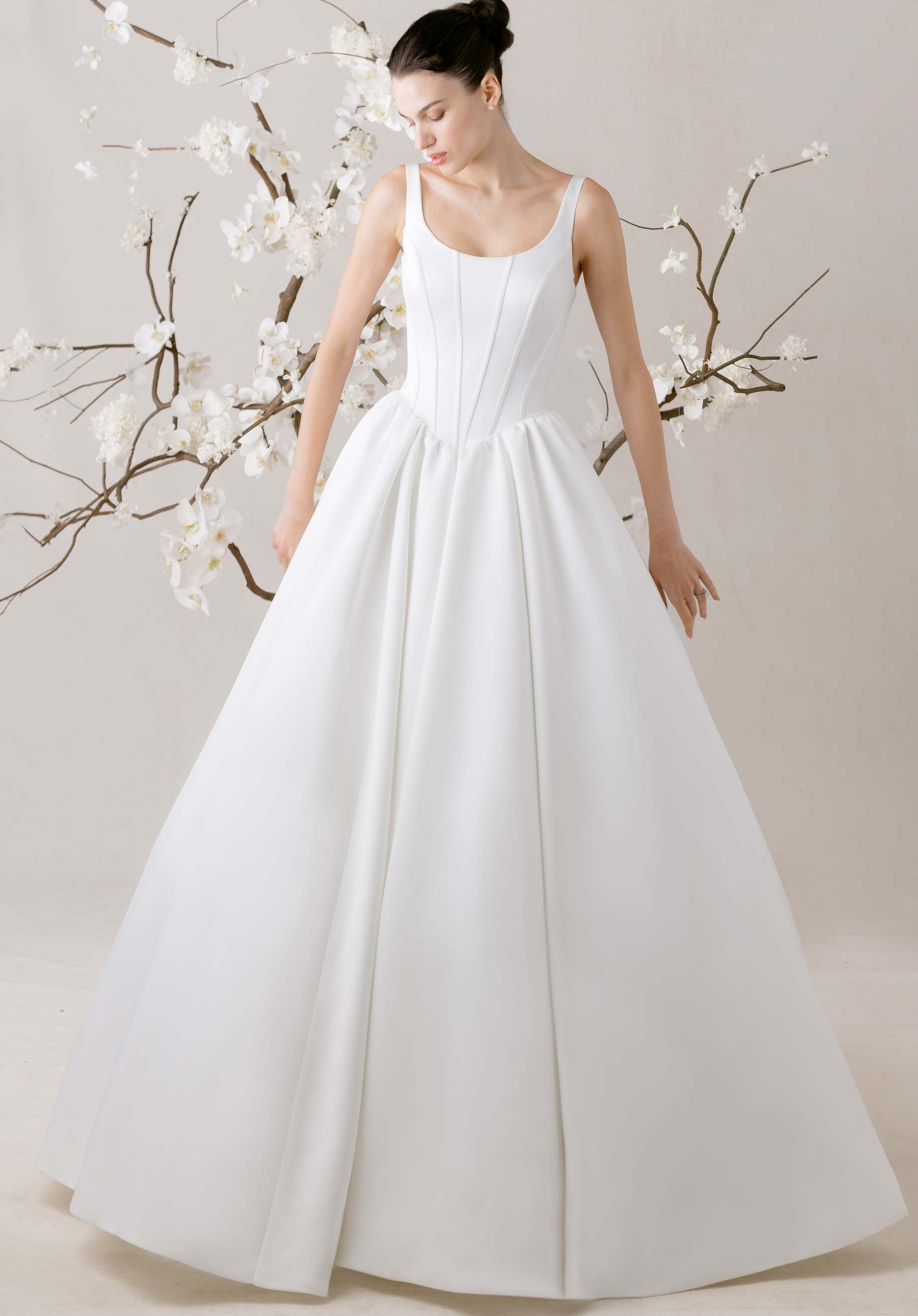 morilee-kitri-brautkleid-satin-ballkleid-mit-korsett image 5