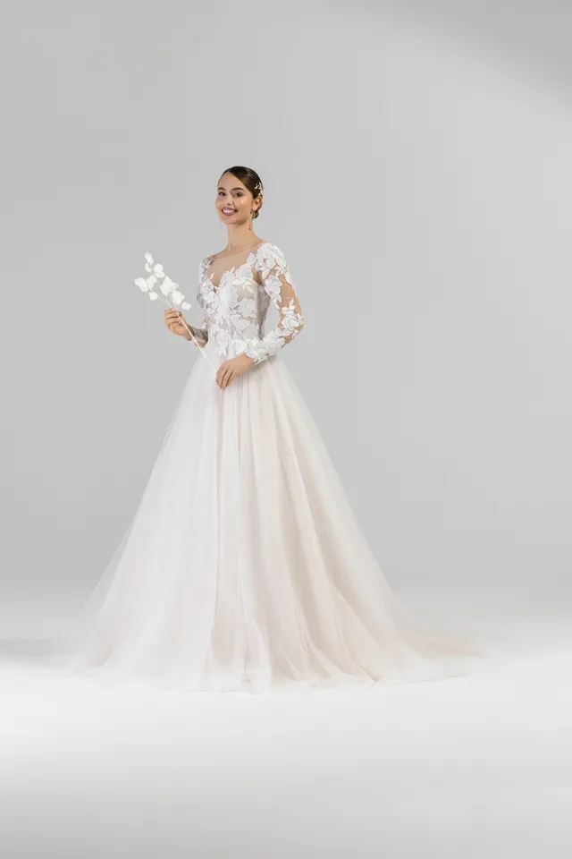 eglantine-lueur-brautkleid-ivoire-rose-p-le-gr-34-74 image 1