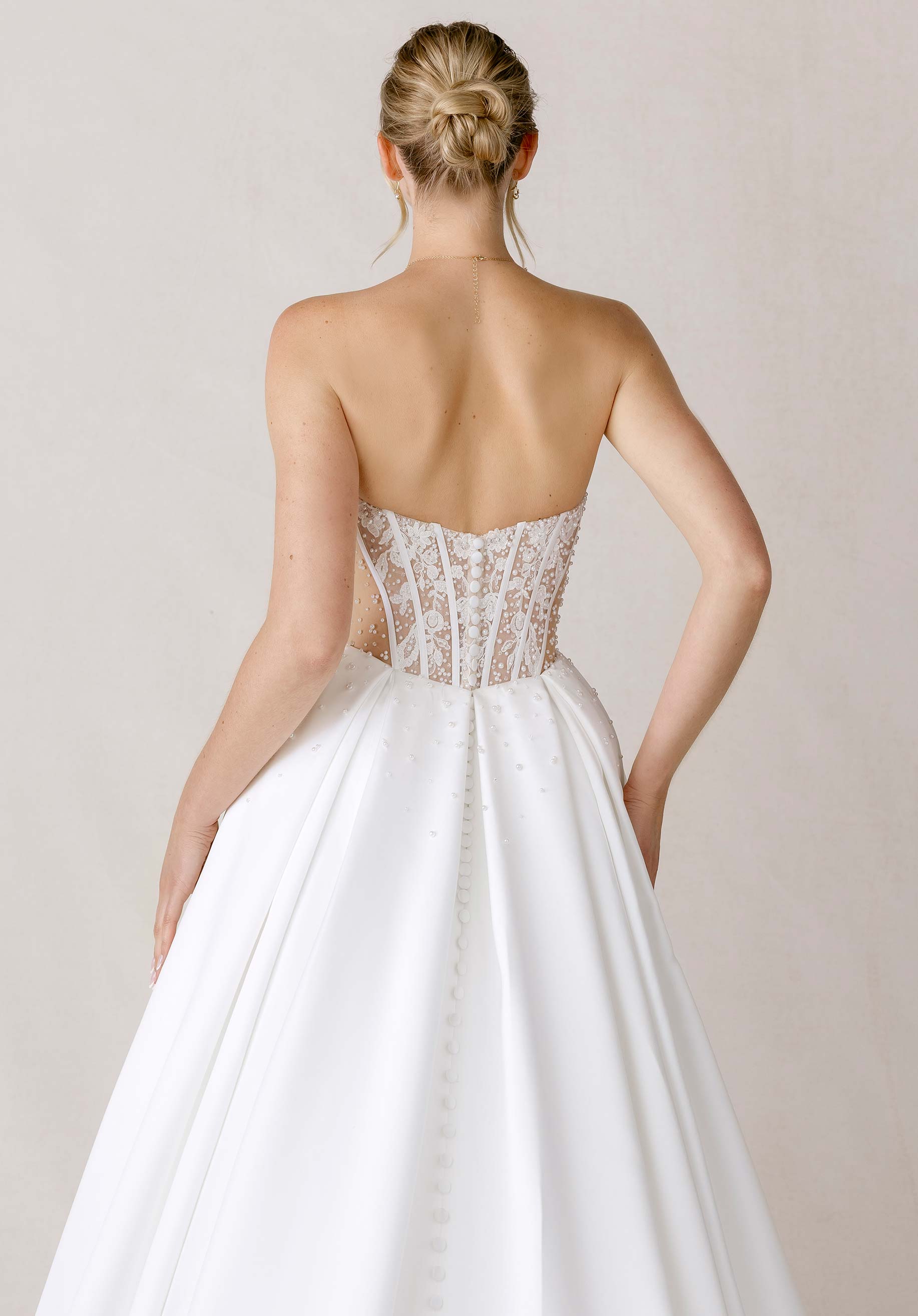 morilee-elowen-satin-ballkleid-hochzeitskleid image 3
