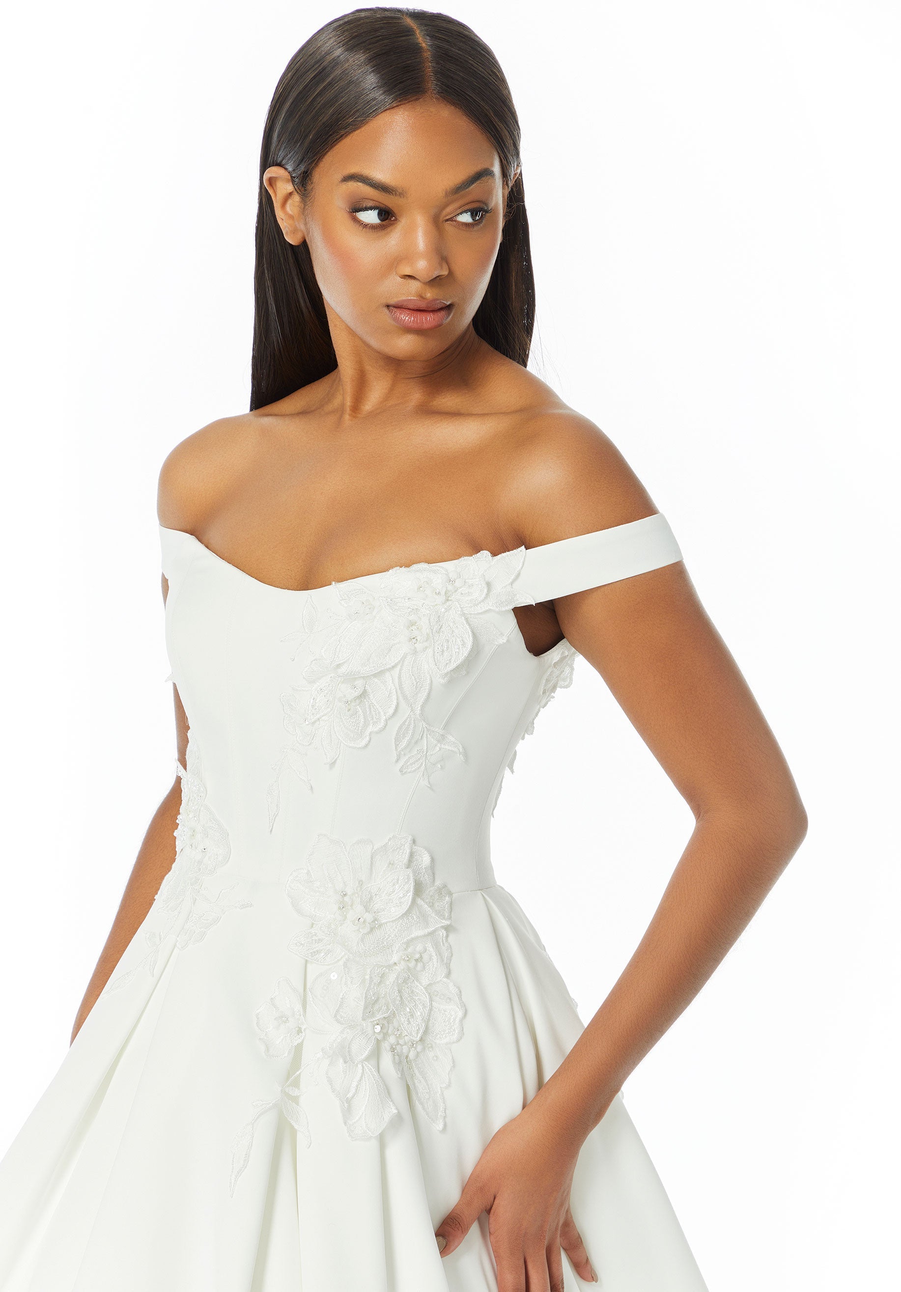 morilee-adelina-brautkleid-klassisches-hochzeitskleid image 2