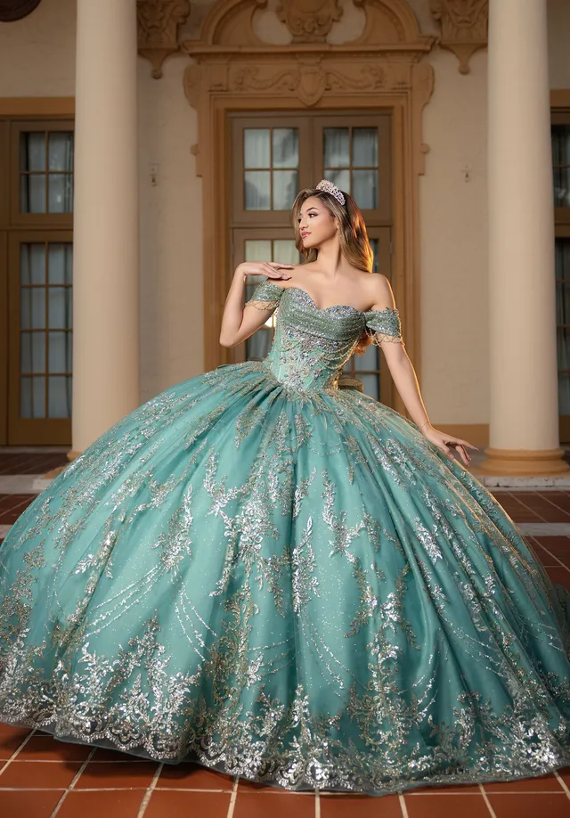 morilee-cora-quincea-era-ballkleid-mit-kristall-korsett image 1