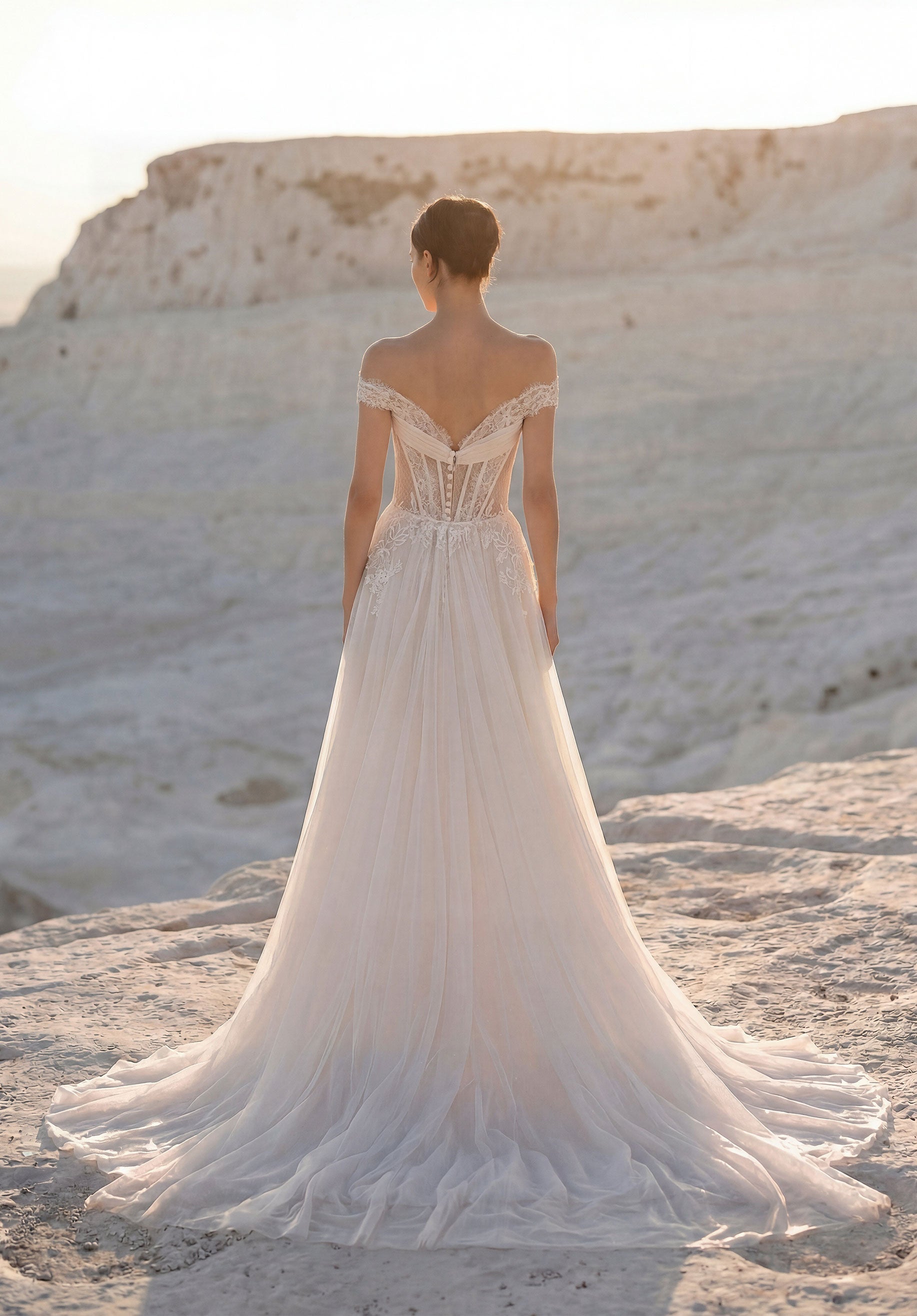 morilee-tanselle-brautkleid-chiffon-mit-chantilly-spitze image 3