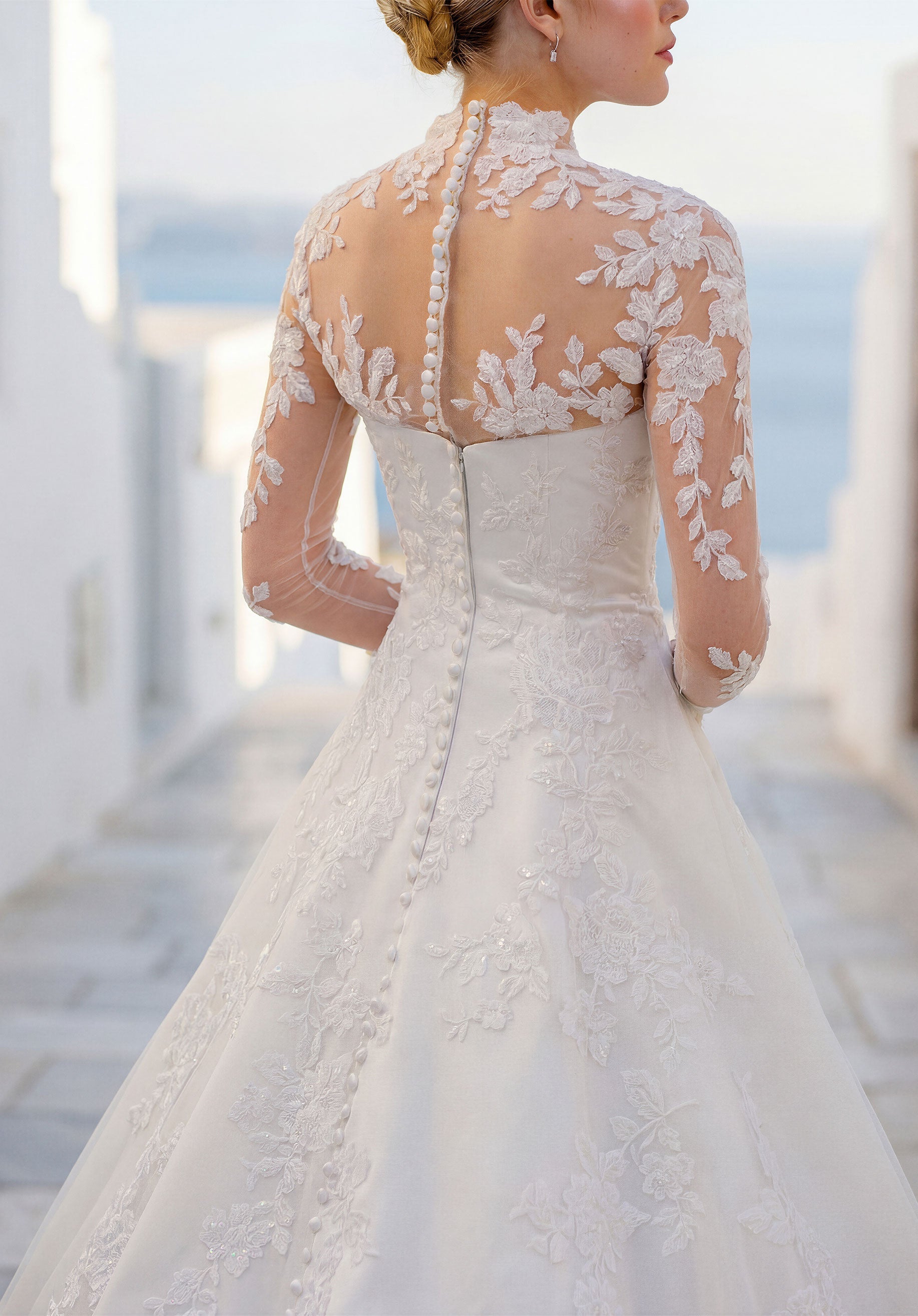 morilee-tovella-satin-ballkleid-brautkleid image 5