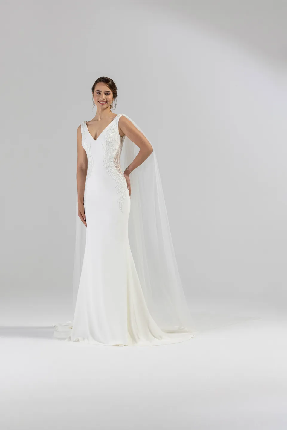 eglantine-louisiane-brautkleid-ivoire-blanc-gr-34-74 image 1