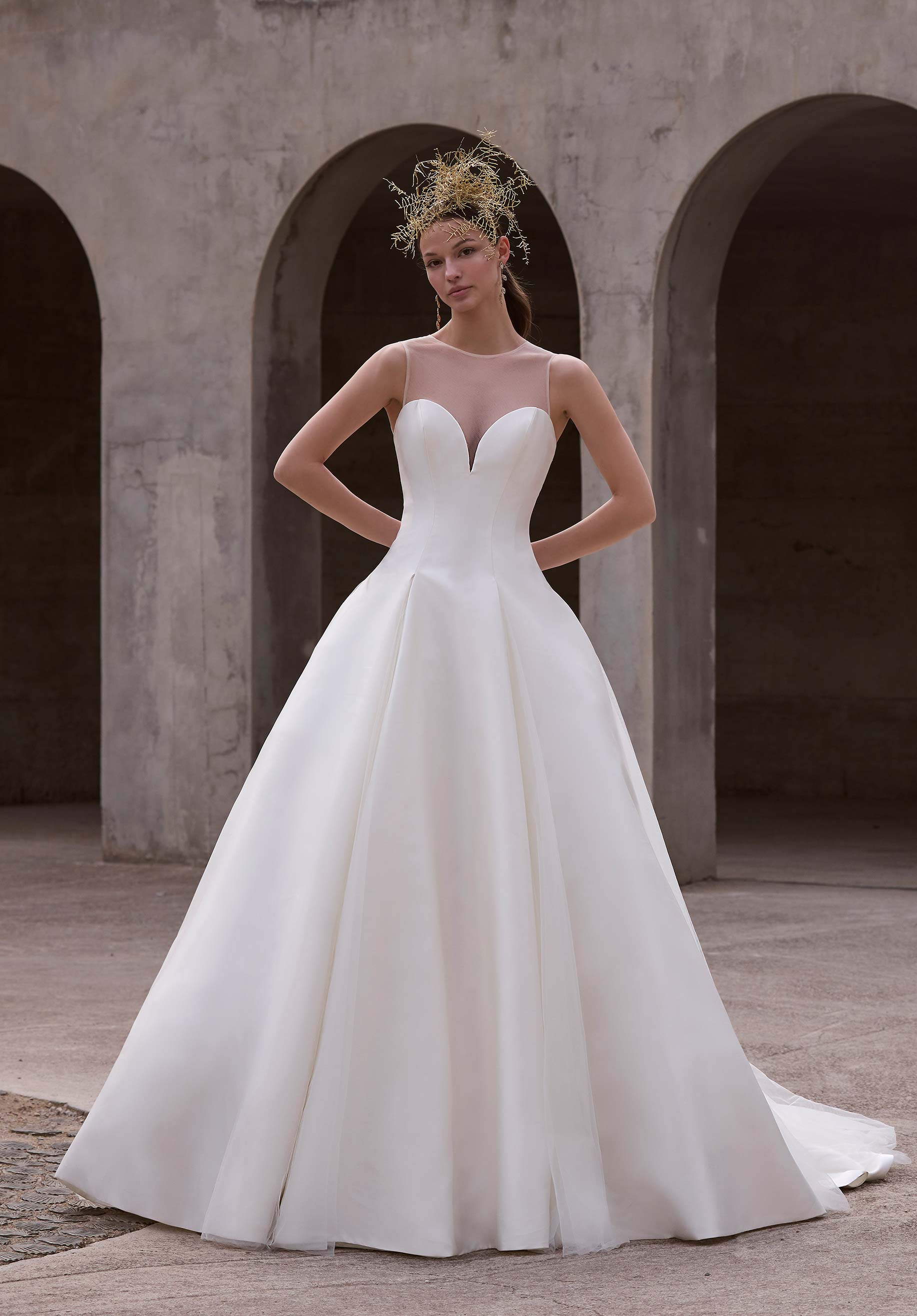 morilee-anaisa-brautkleid-mikado-ballkleid image 3
