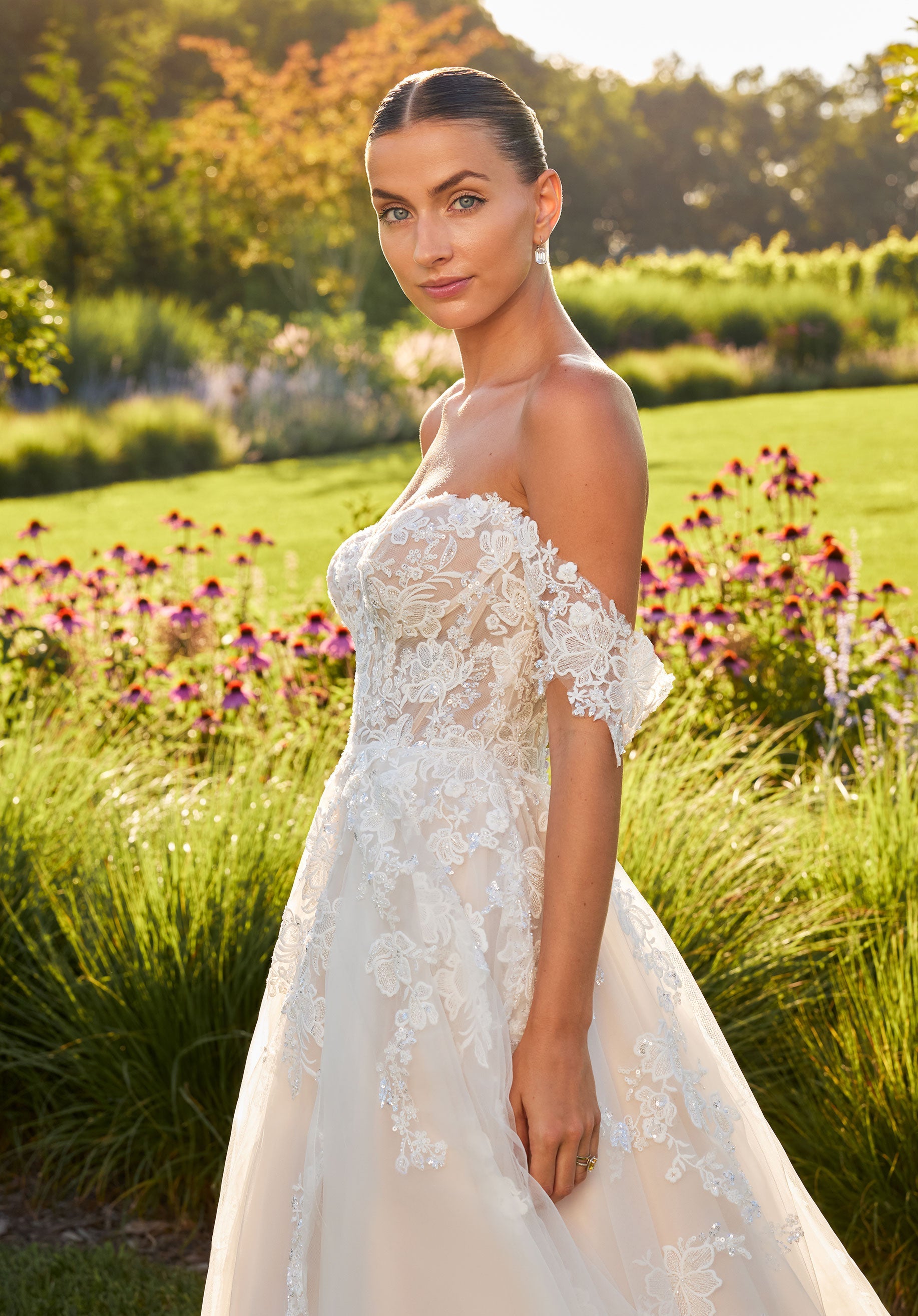 morilee-saoirse-brautkleid-ballkleid-mit-abnehmbaren-rmeln-wildflower-collection image 5