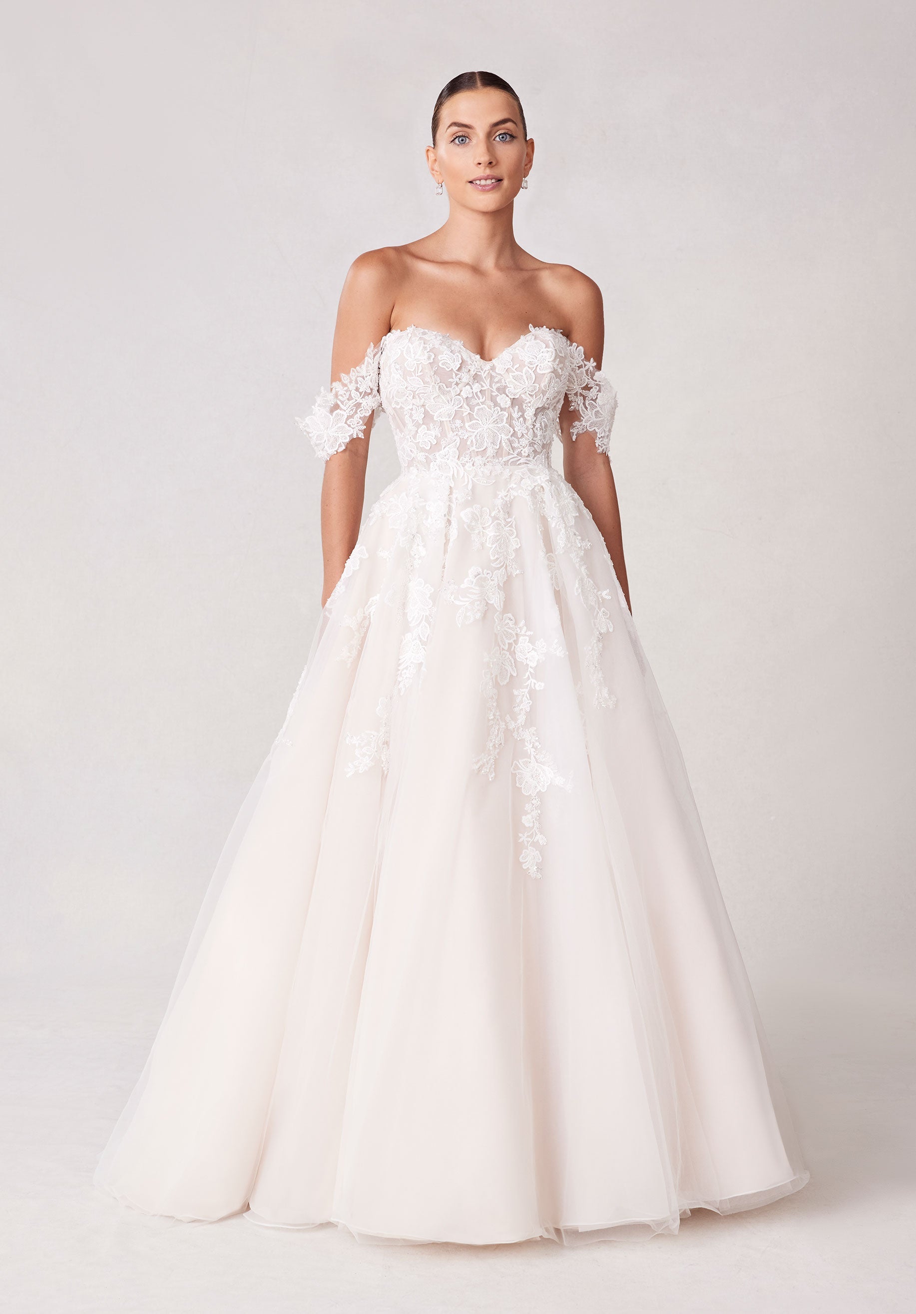morilee-saoirse-brautkleid-ballkleid-mit-abnehmbaren-rmeln-wildflower-collection image 1
