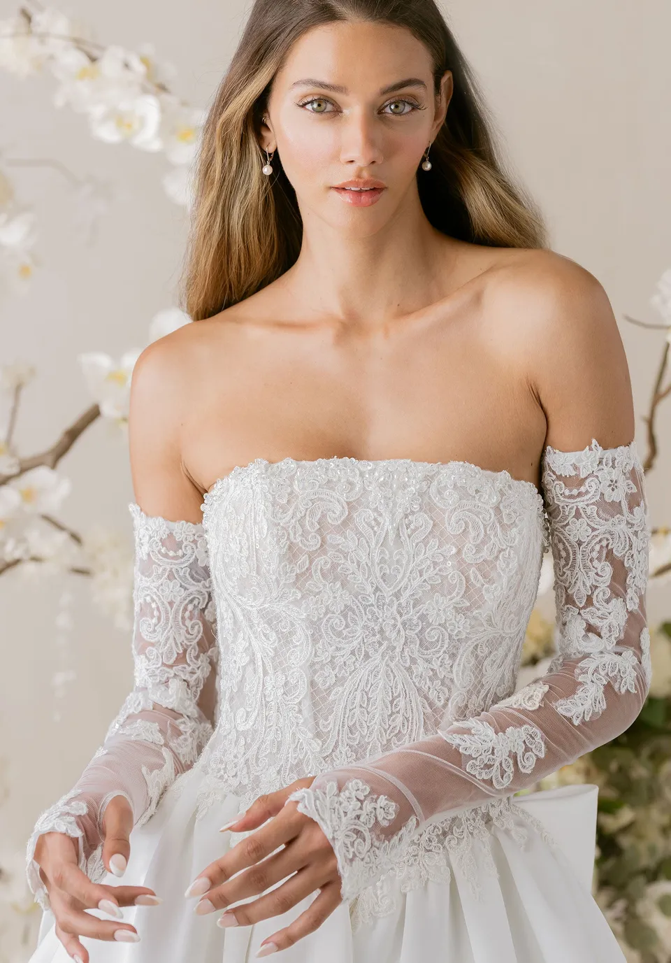 morilee-spitzen-t-ll-lang-rmel-bestickte-braut-rmel image 1
