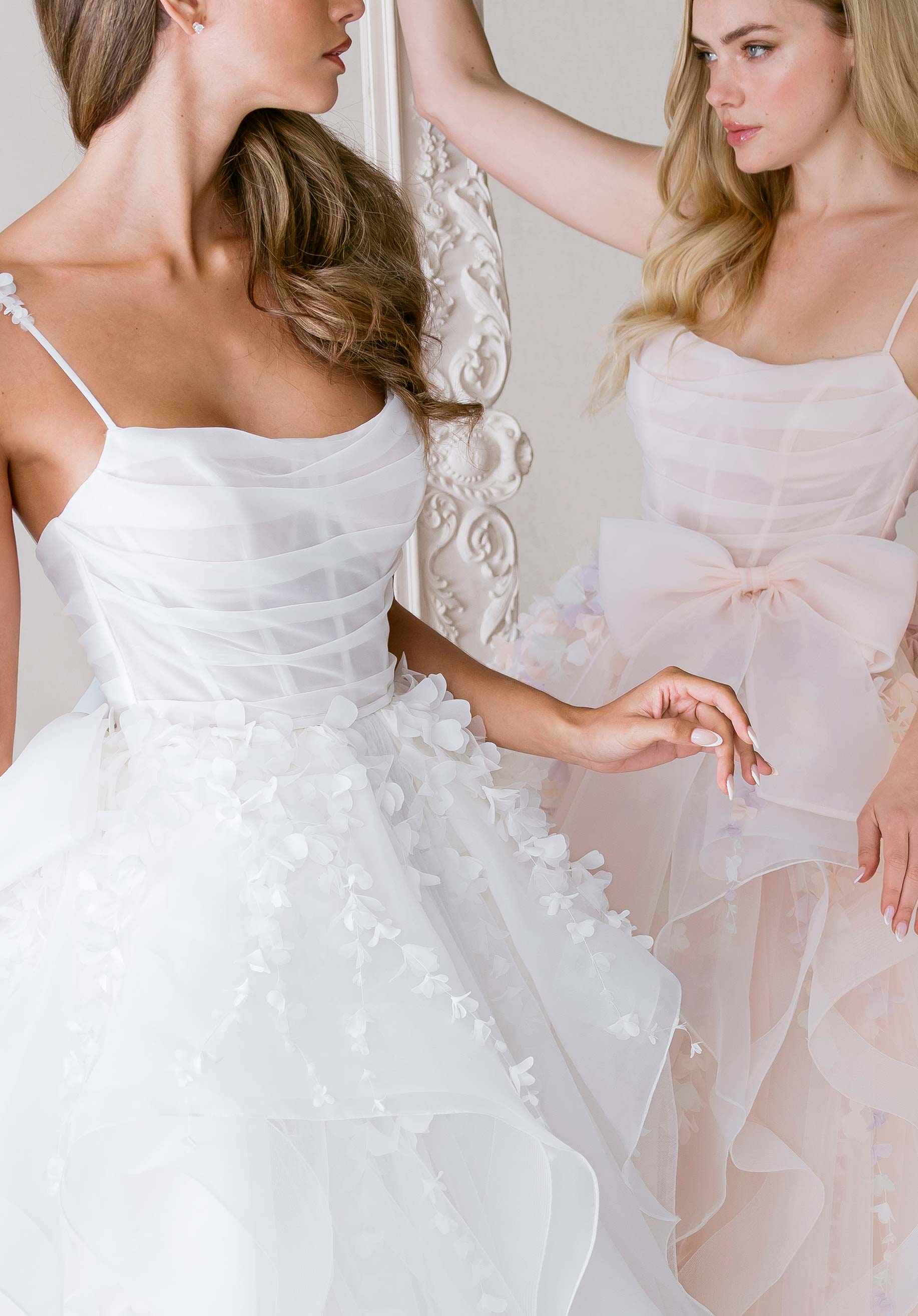 morilee-huda-brautkleid-organza-ballkleid-3d-blumen image 5