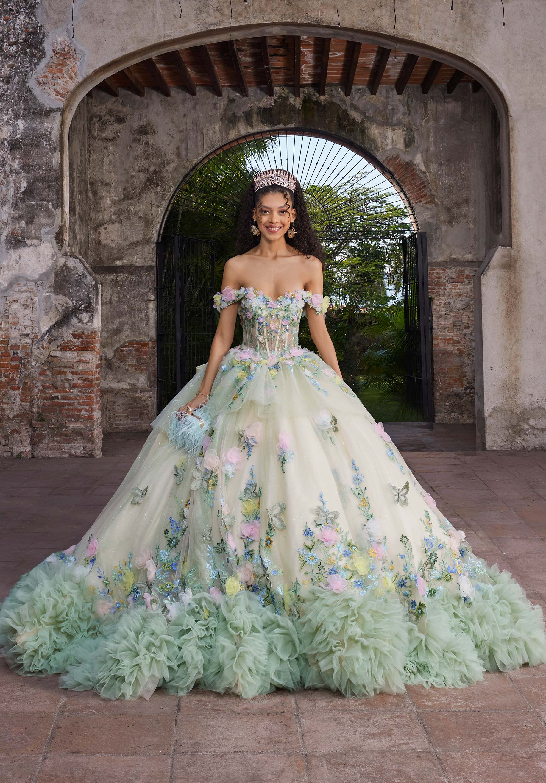 morilee-vizcaya-aurora-quincea-era-kleid-mit-korsett image 1