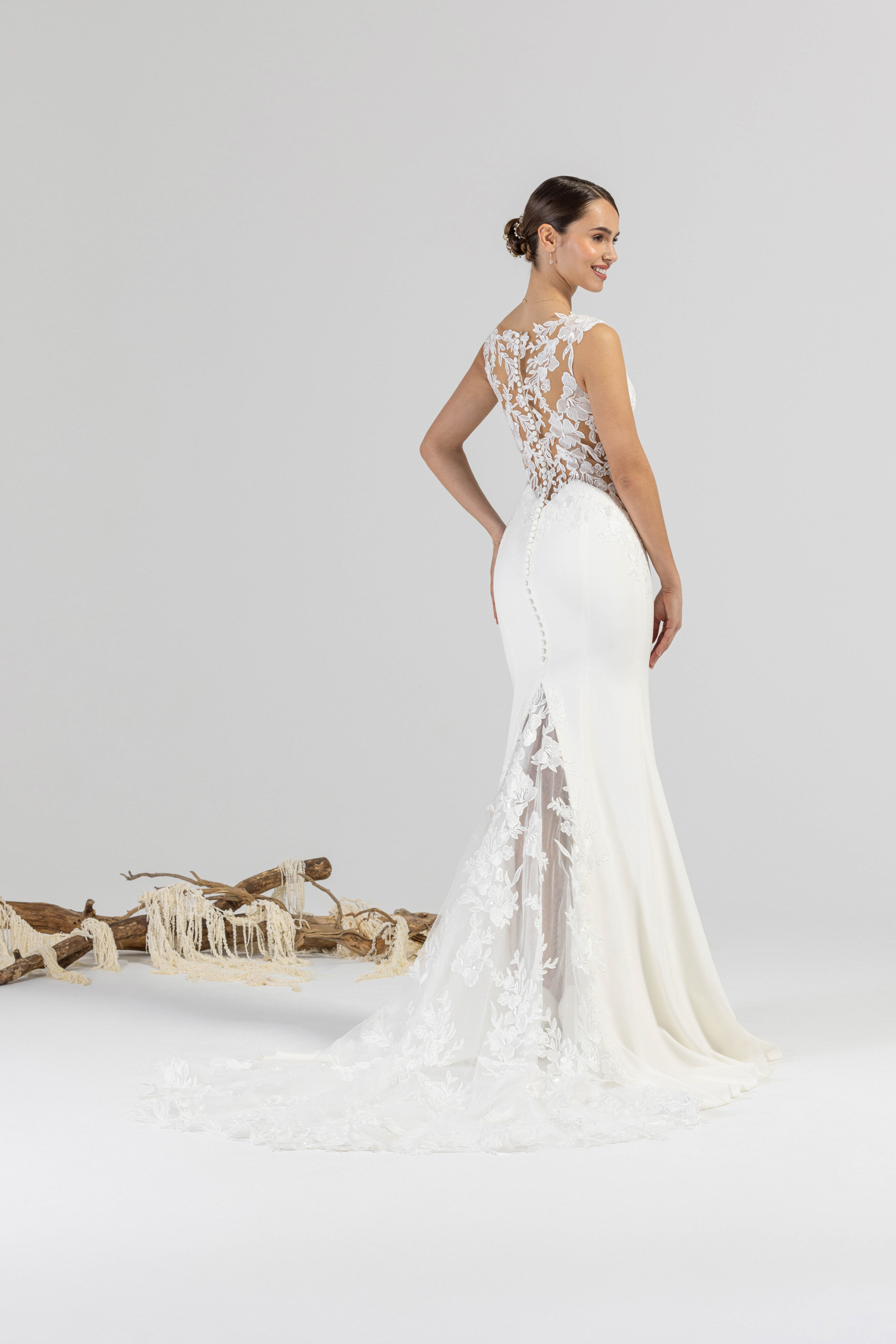 eglantine-laine-brautkleid-ivoire-wei-gr-34-74 image 3