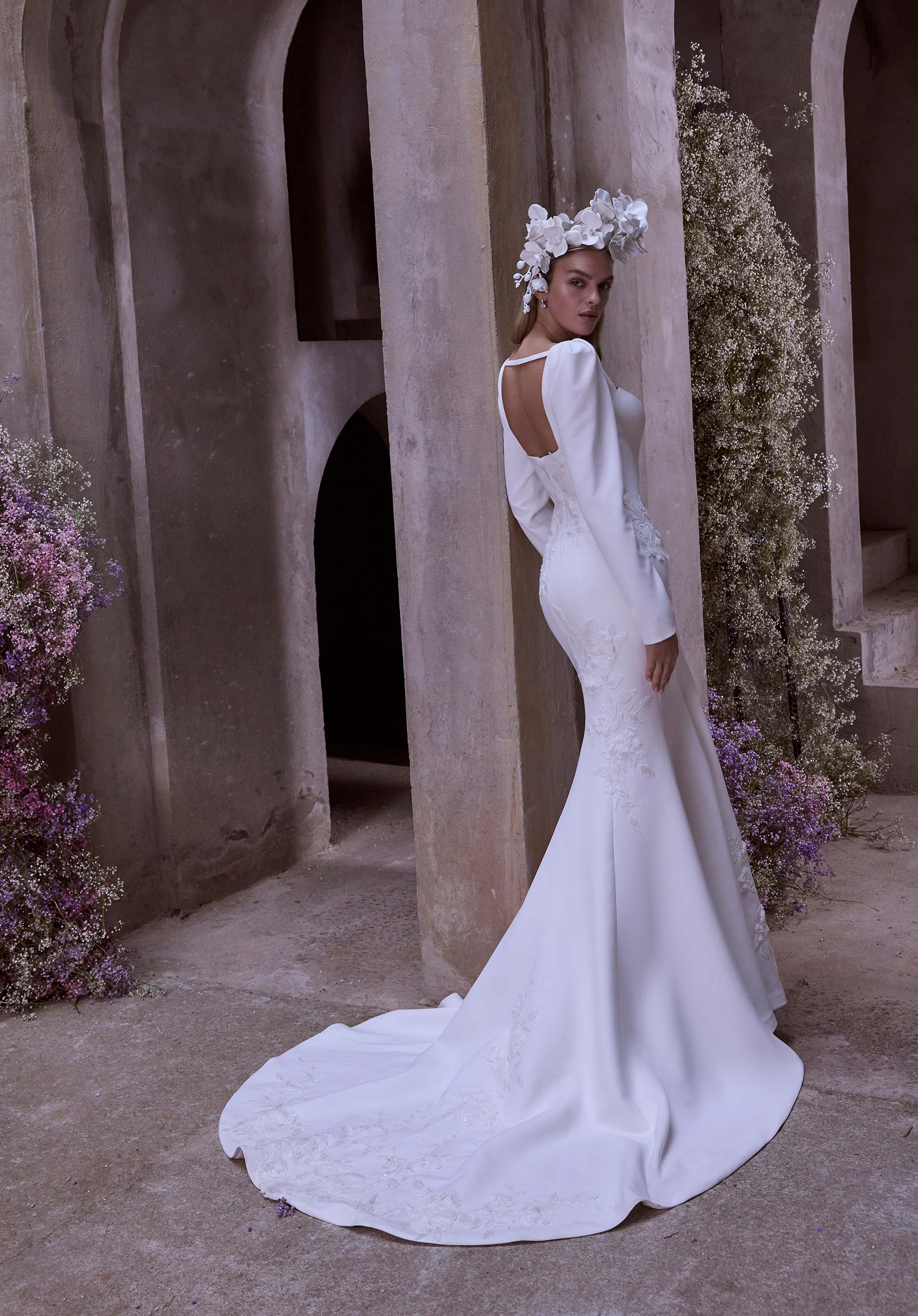 morilee-zephira-fit-and-flare-brautkleid-mit-berrock image 5