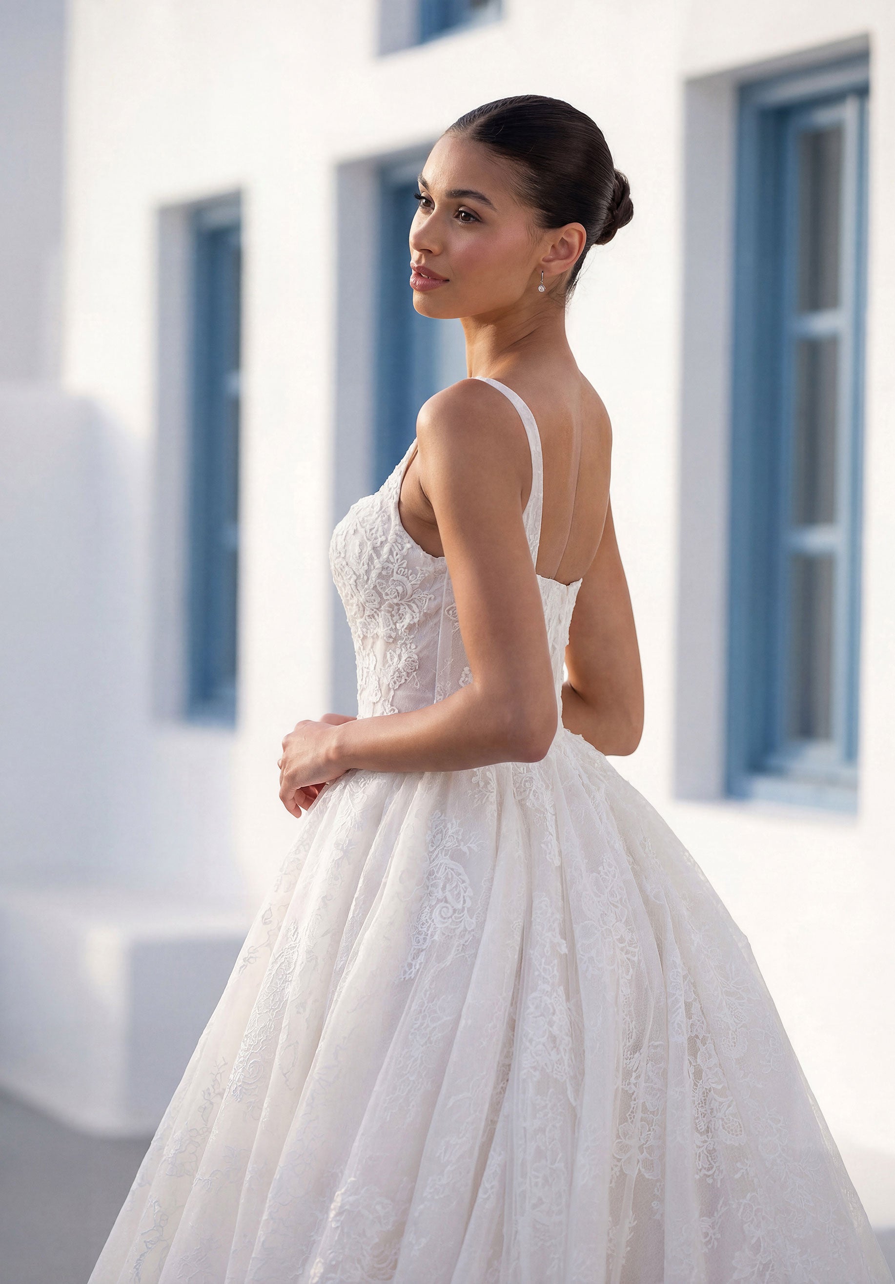 morilee-talis-brautkleid-ballgown-mit-chantilly-spitze image 4