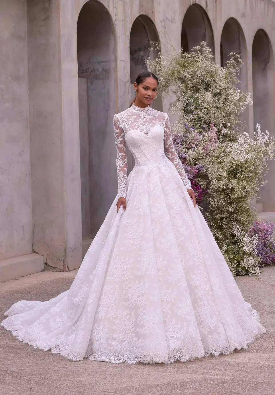 morilee-cupid-brautkleid-ballkleid-sweetheart-mit-abnehmbarem-spitzen-top image 1