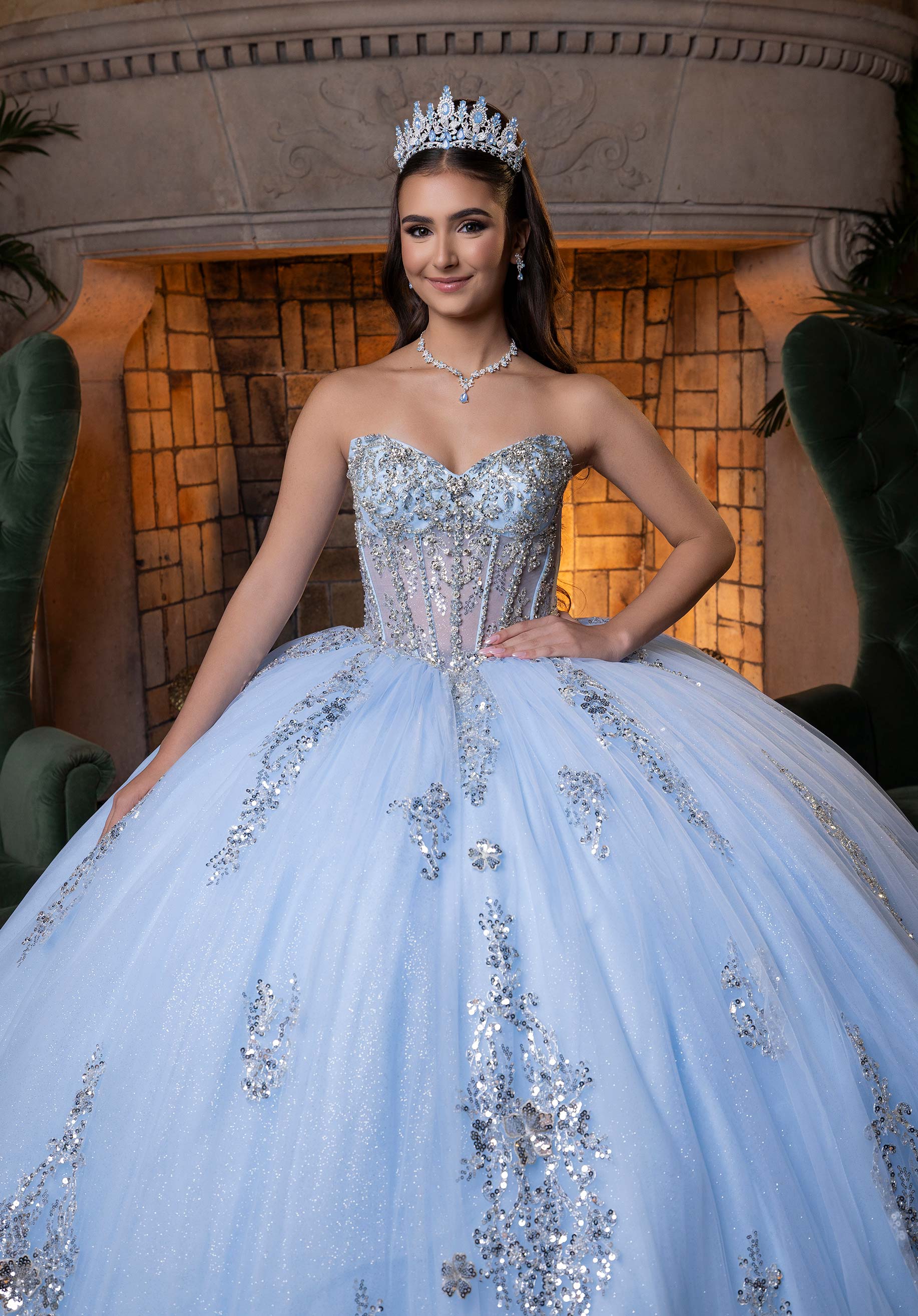 morilee-vizcaya-bianca-quincea-era-ballkleid-mit-glitzert-ll image 4
