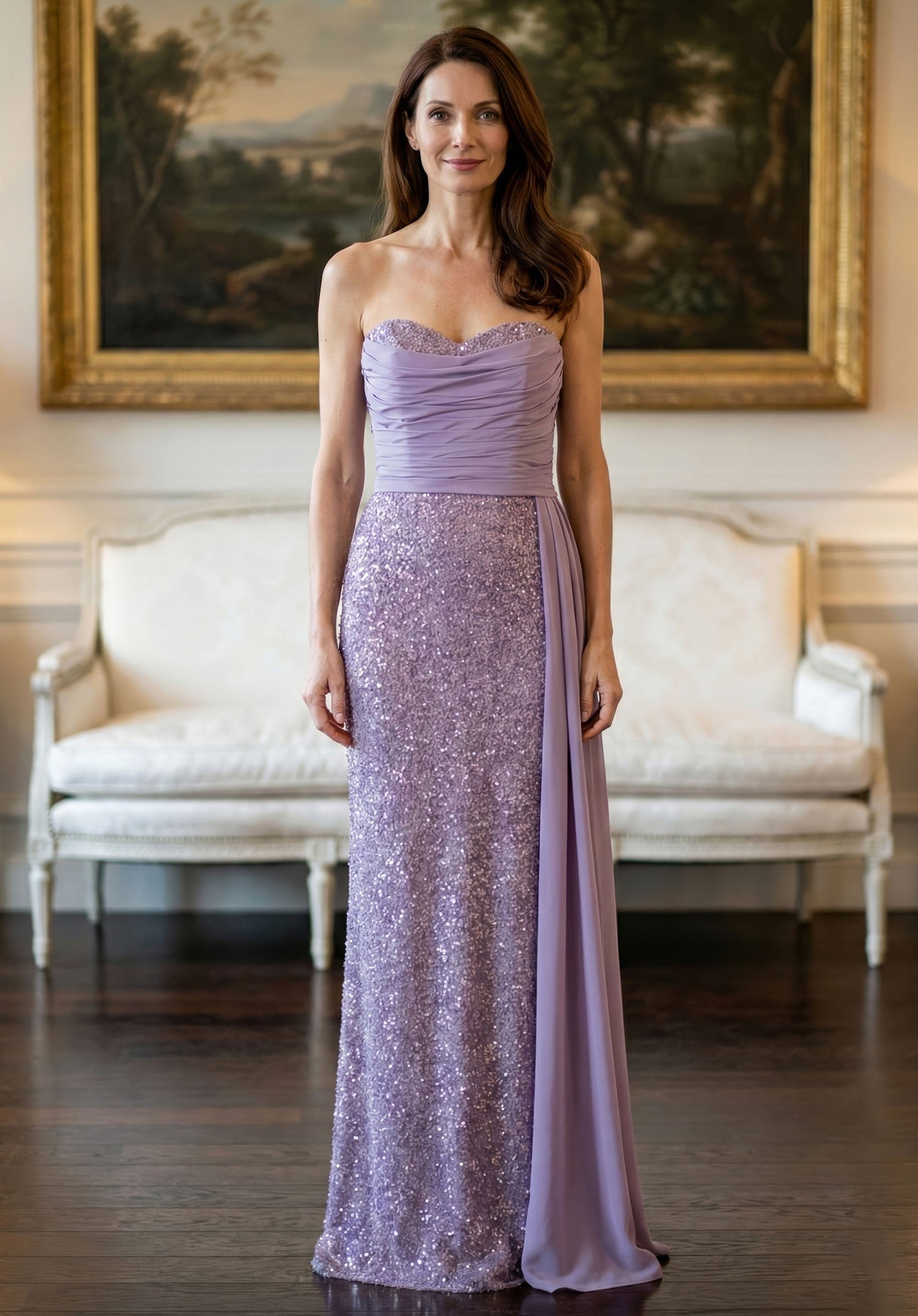 morilee-strapless-sweetheart-abendkleid-mit-pailletten-stickerei-und-drapierter- image 4